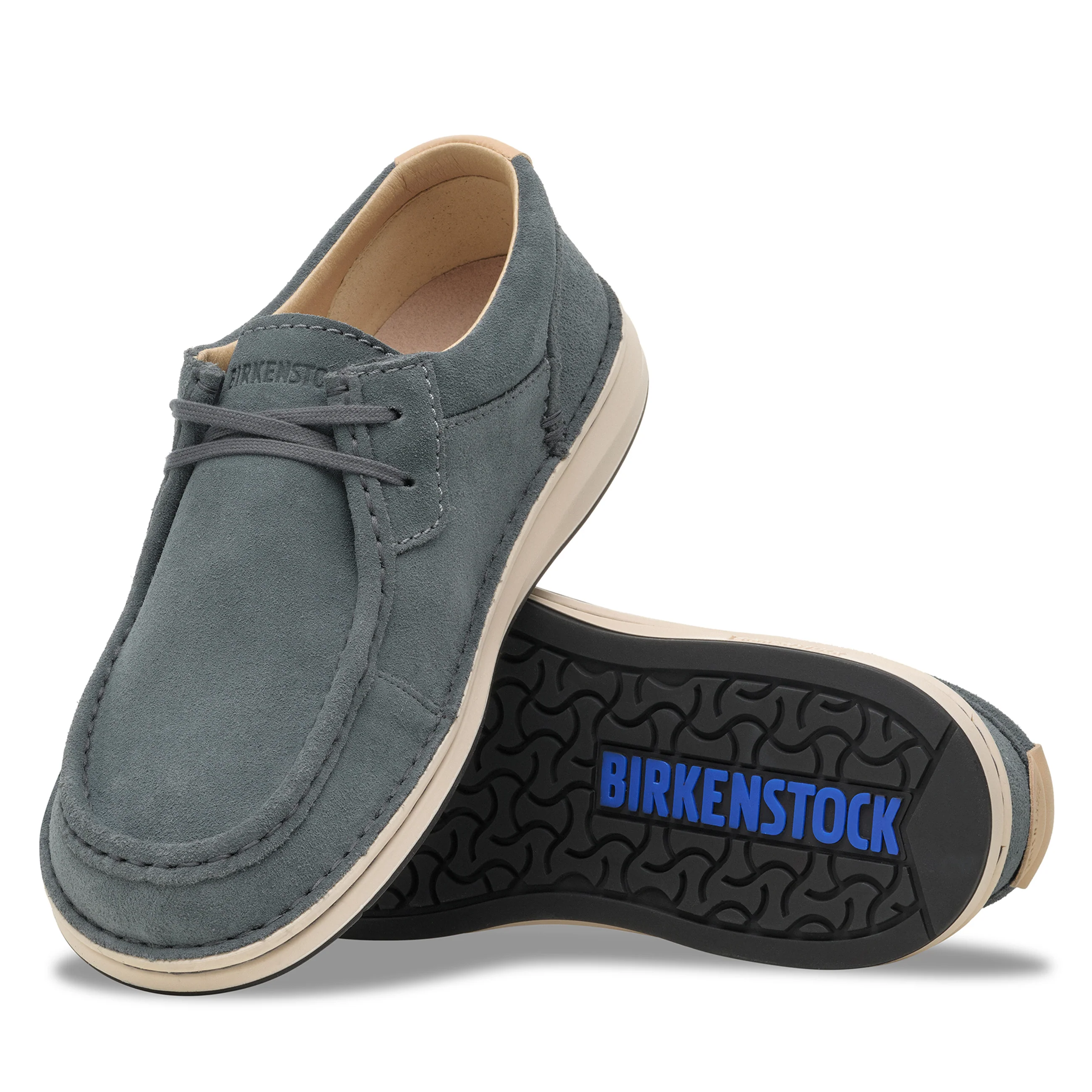 Pasadena Basalt Grey Suede Leather - Image 4