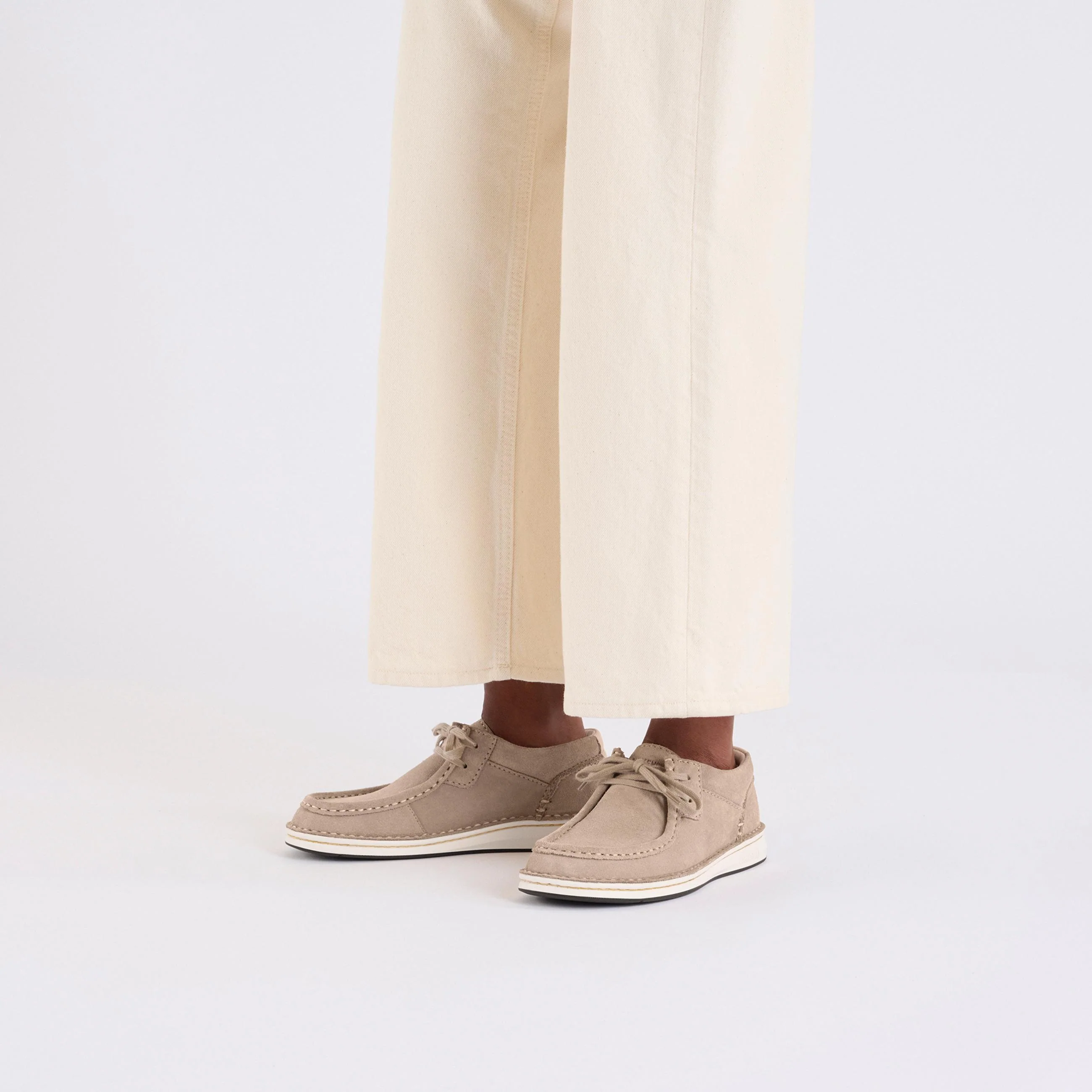 Pasadena Taupe Suede Leather - Image 4