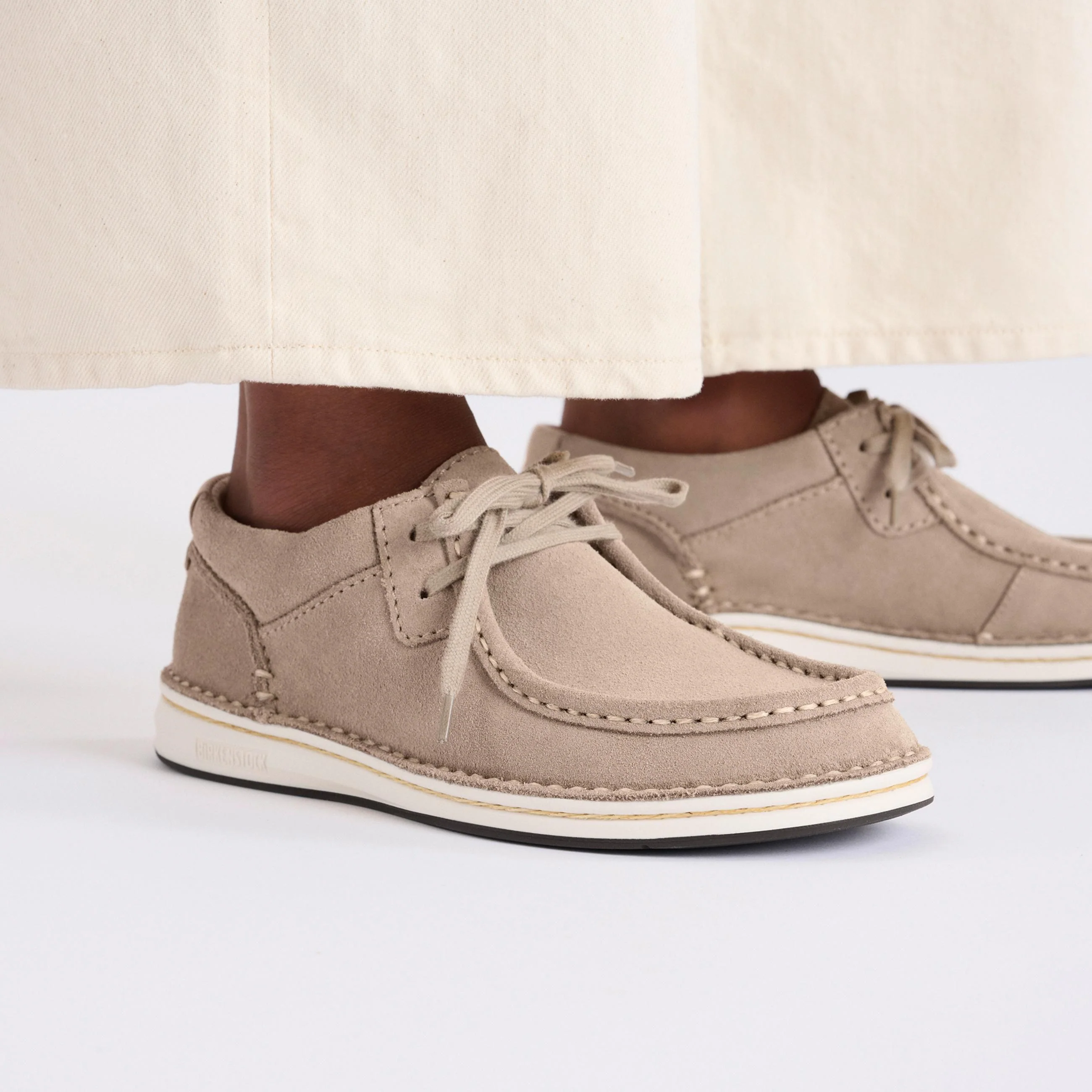Pasadena Taupe Suede Leather - Image 5