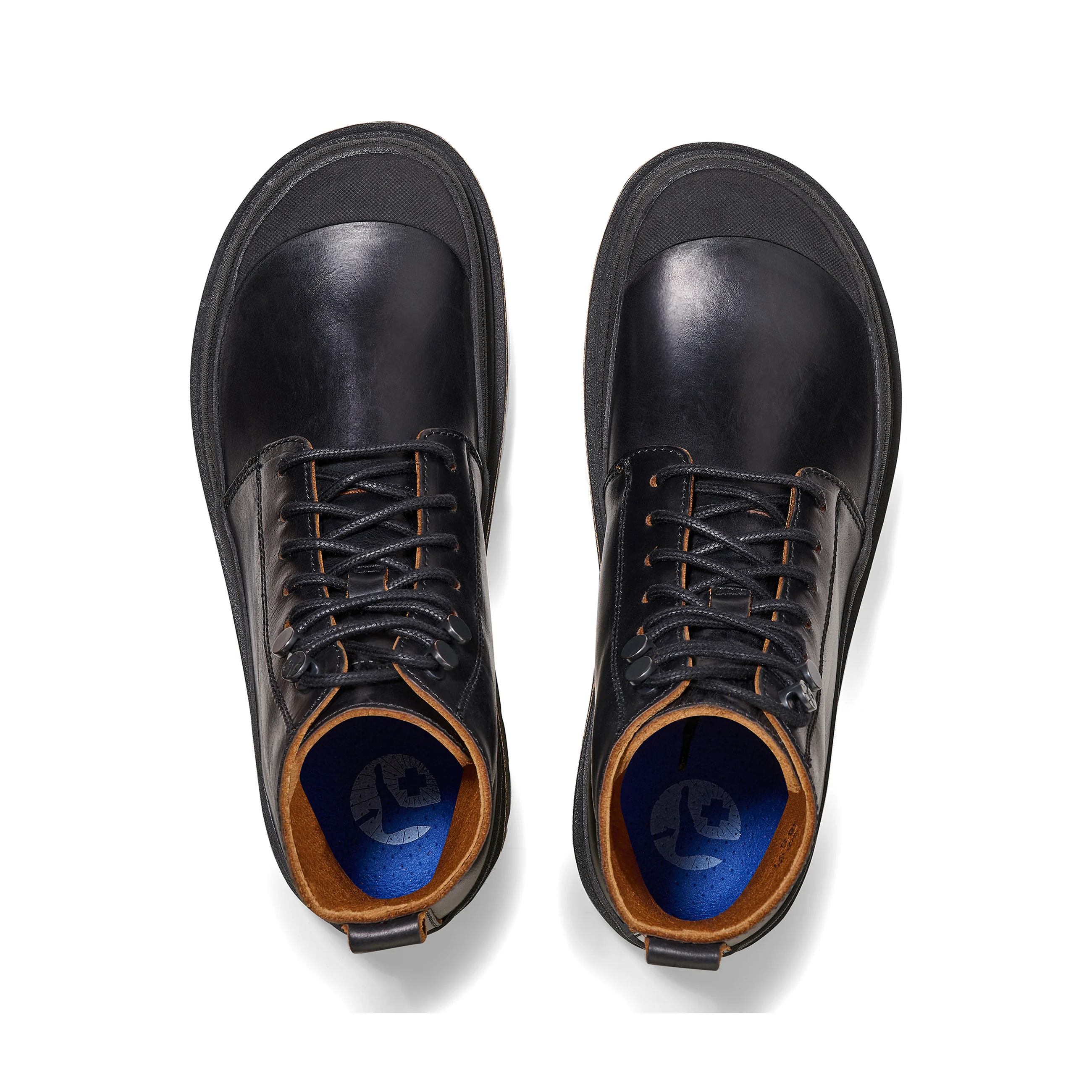 Prescott Womens Black Natural Leather - Image 4