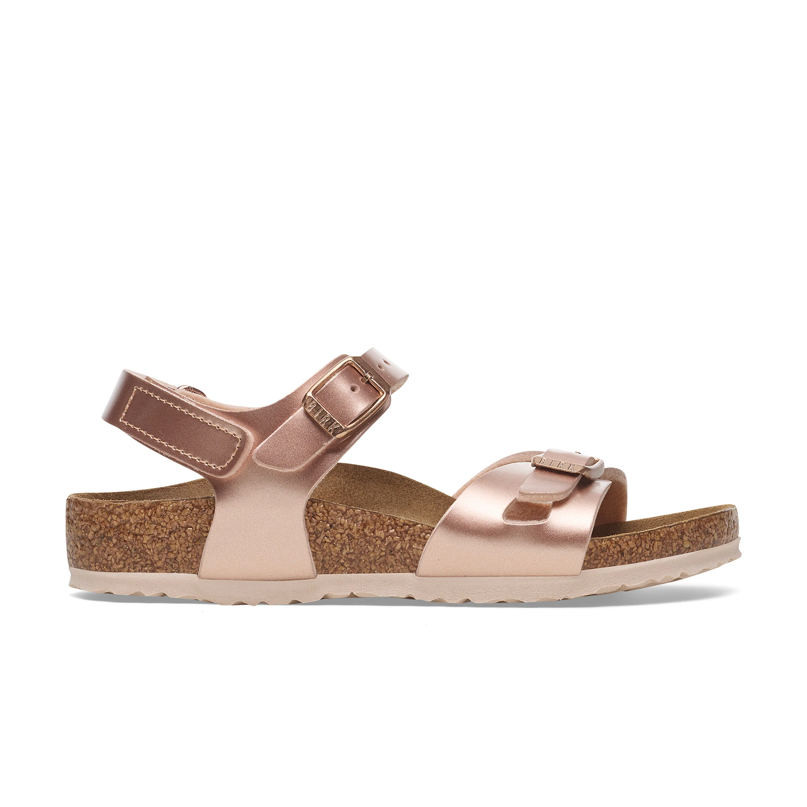 Rio Kids Adjustable Strap Electric Metallic Copper Birko-Flor - Image 2