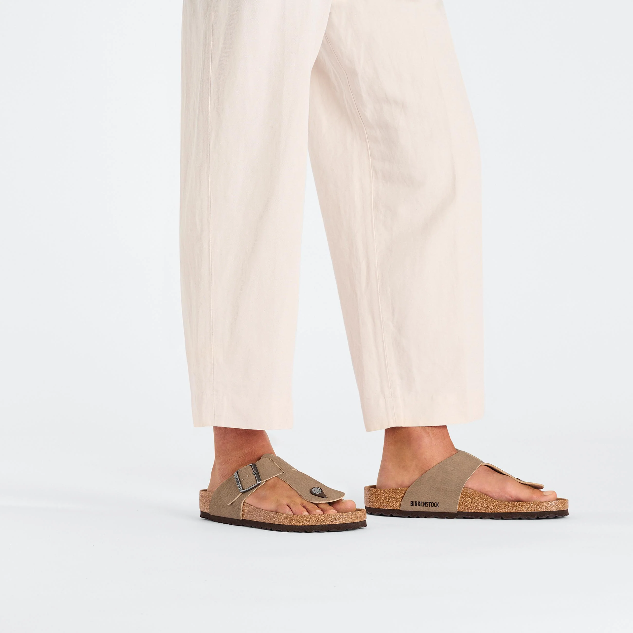 Safaga Desert Dust Vegan Espresso/Grey Taupe Synthetic Soft Birki - Image 4