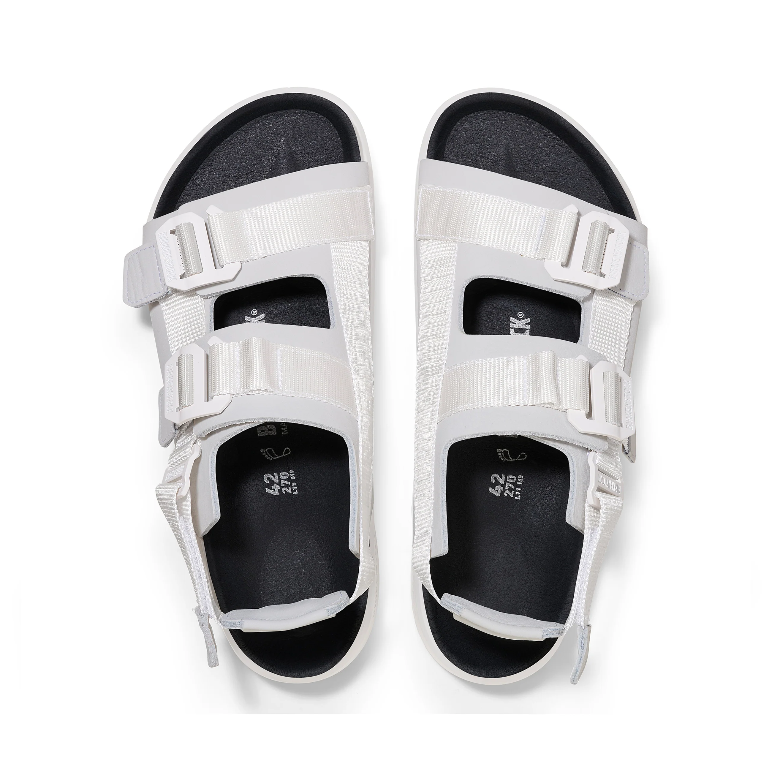 Shinjuku Antique White Natural Leather/Textile - Image 3