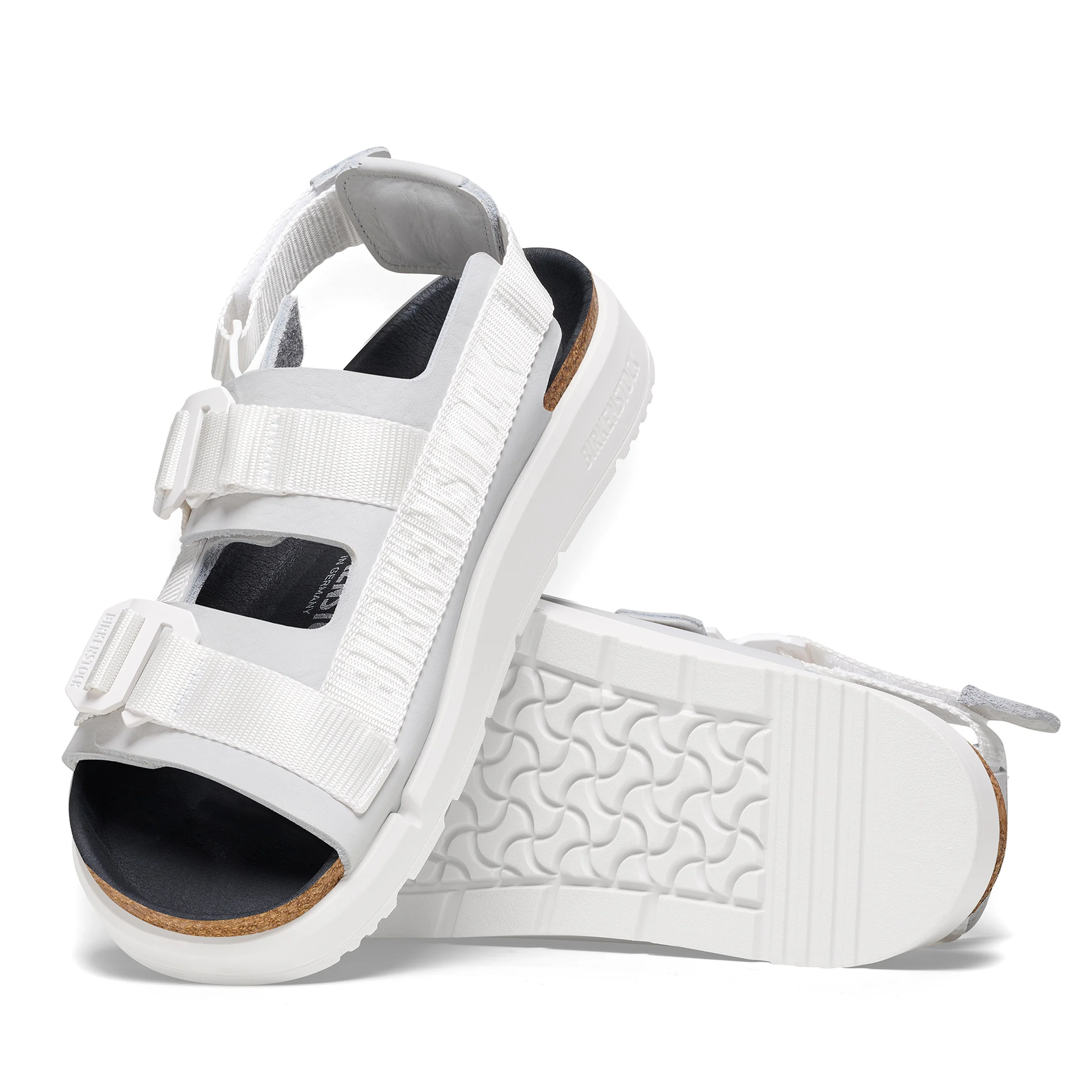 Shinjuku Antique White Natural Leather/Textile - Image 4