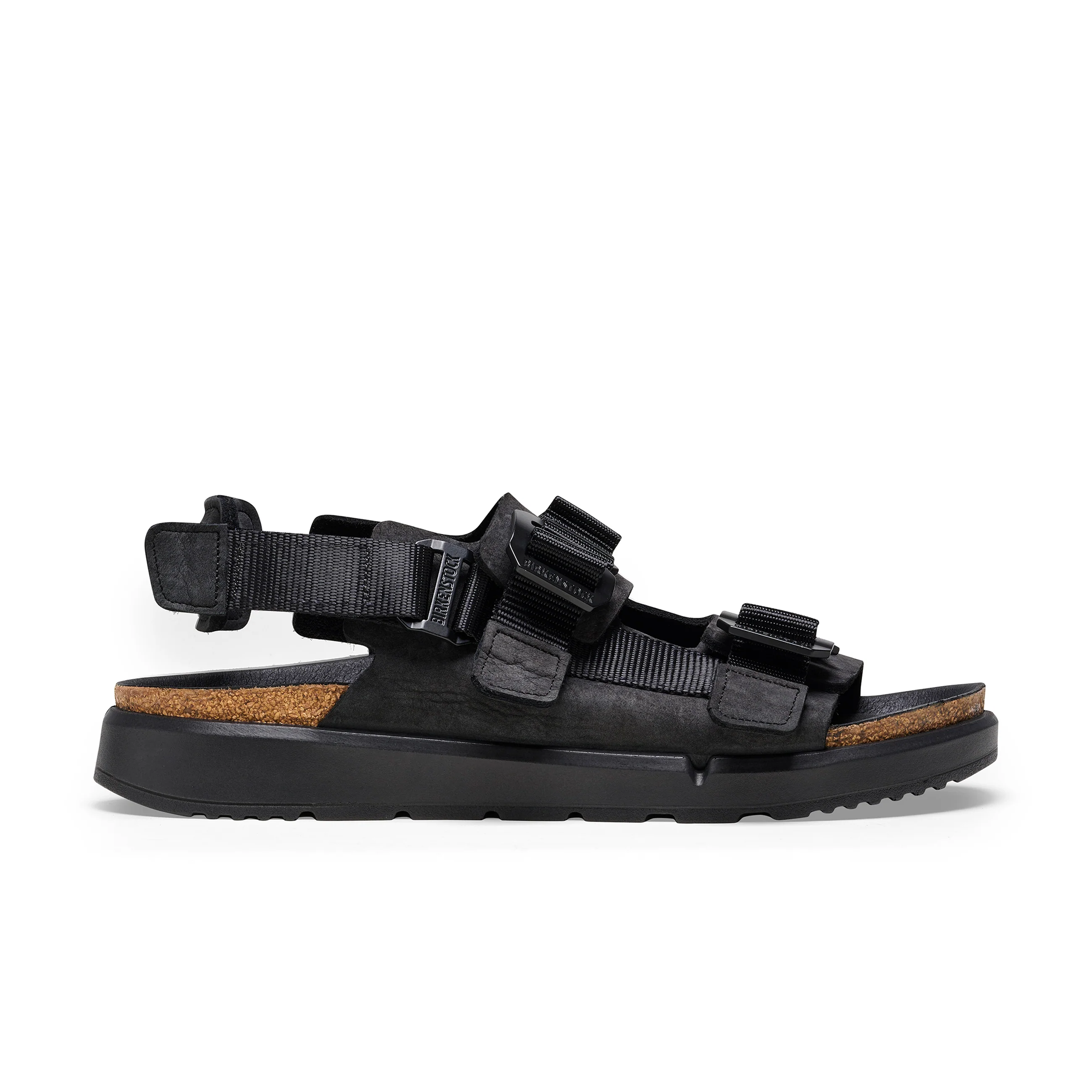 Shinjuku Black Nubuck Leather/Textile - Image 2