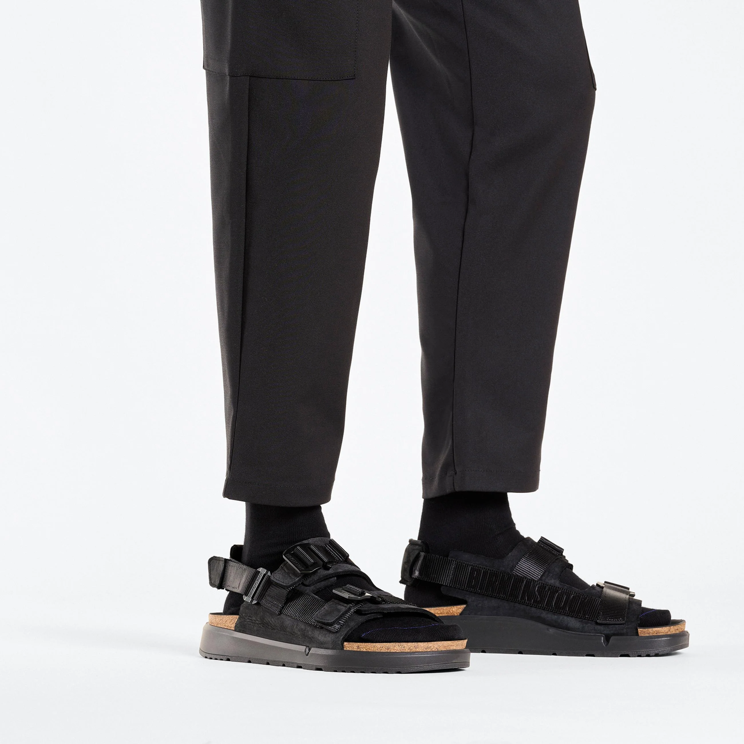Shinjuku Black Nubuck Leather/Textile - Image 5