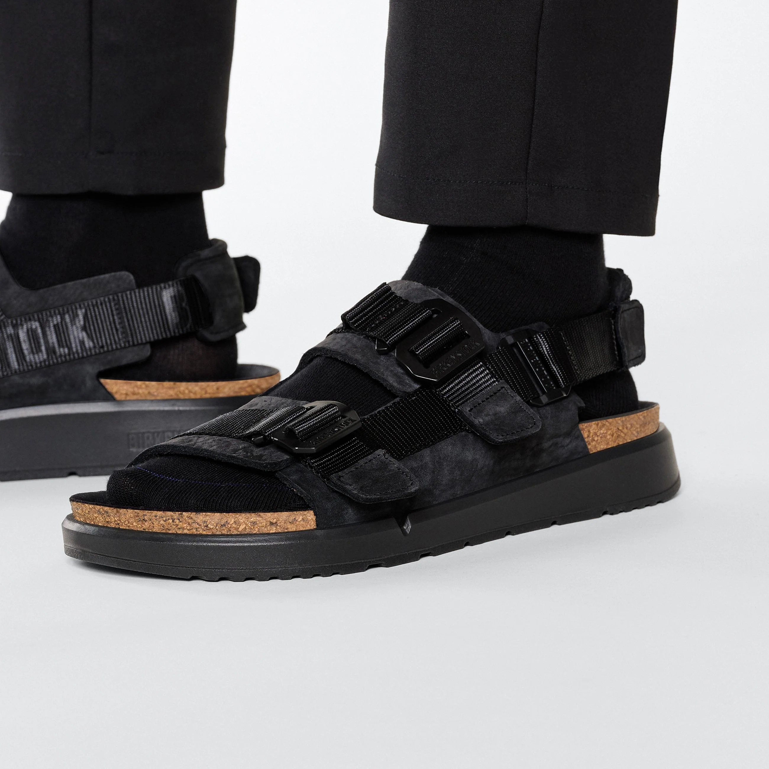 Shinjuku Black Nubuck Leather/Textile - Image 6