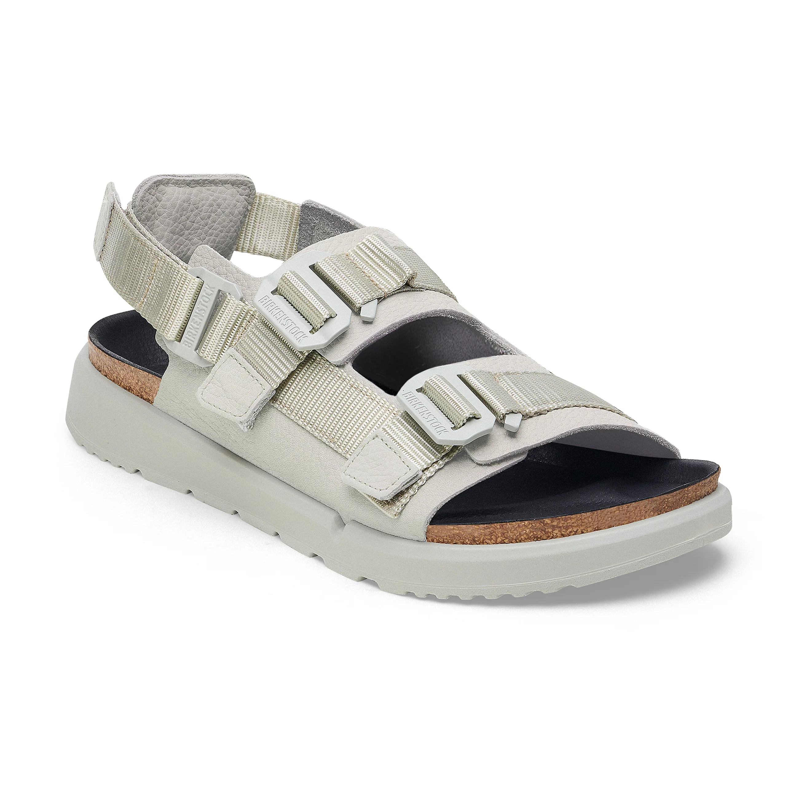 Shinjuku Mineral Grey Nubuck Leather/Textile