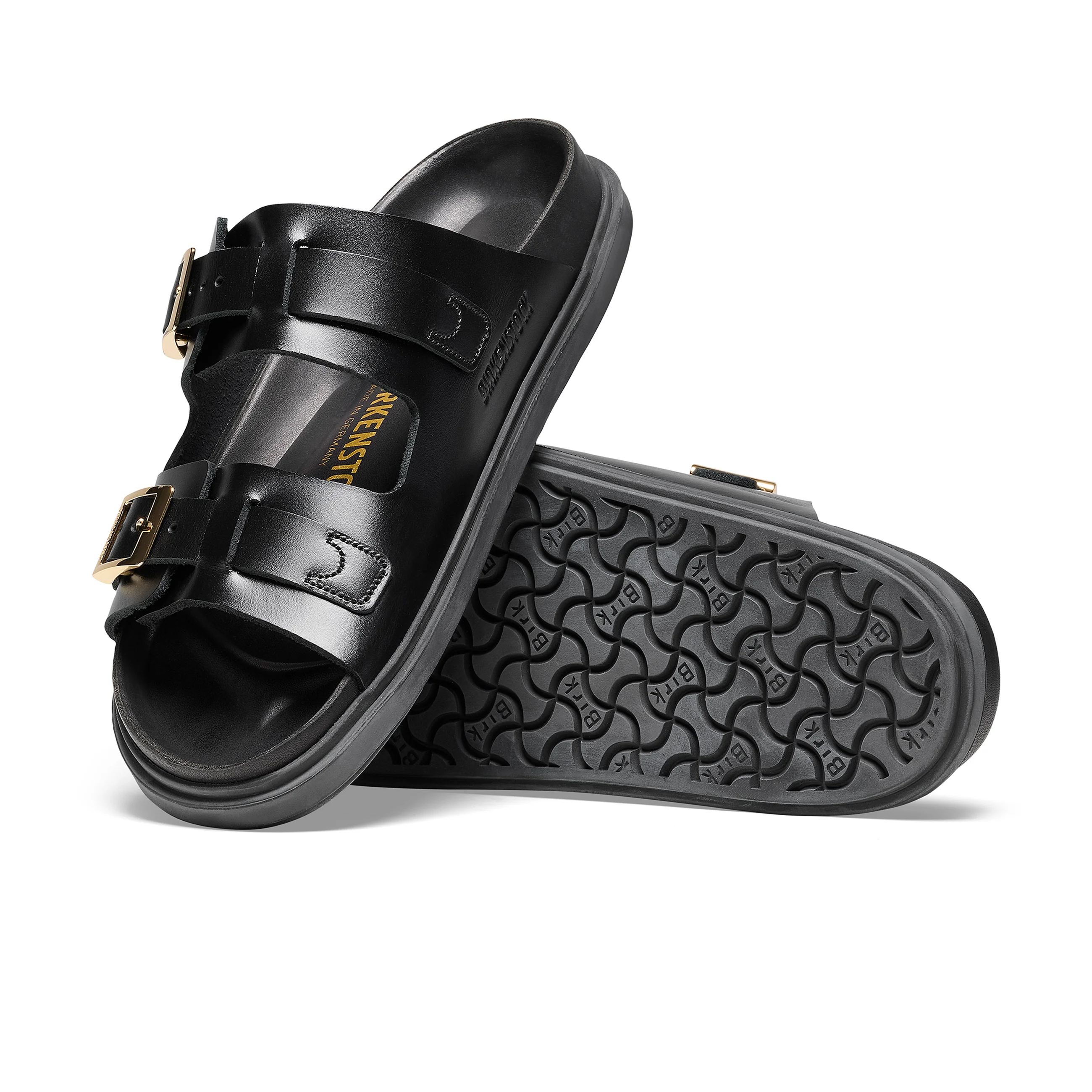 St Barths Black Natural Leather - Image 4