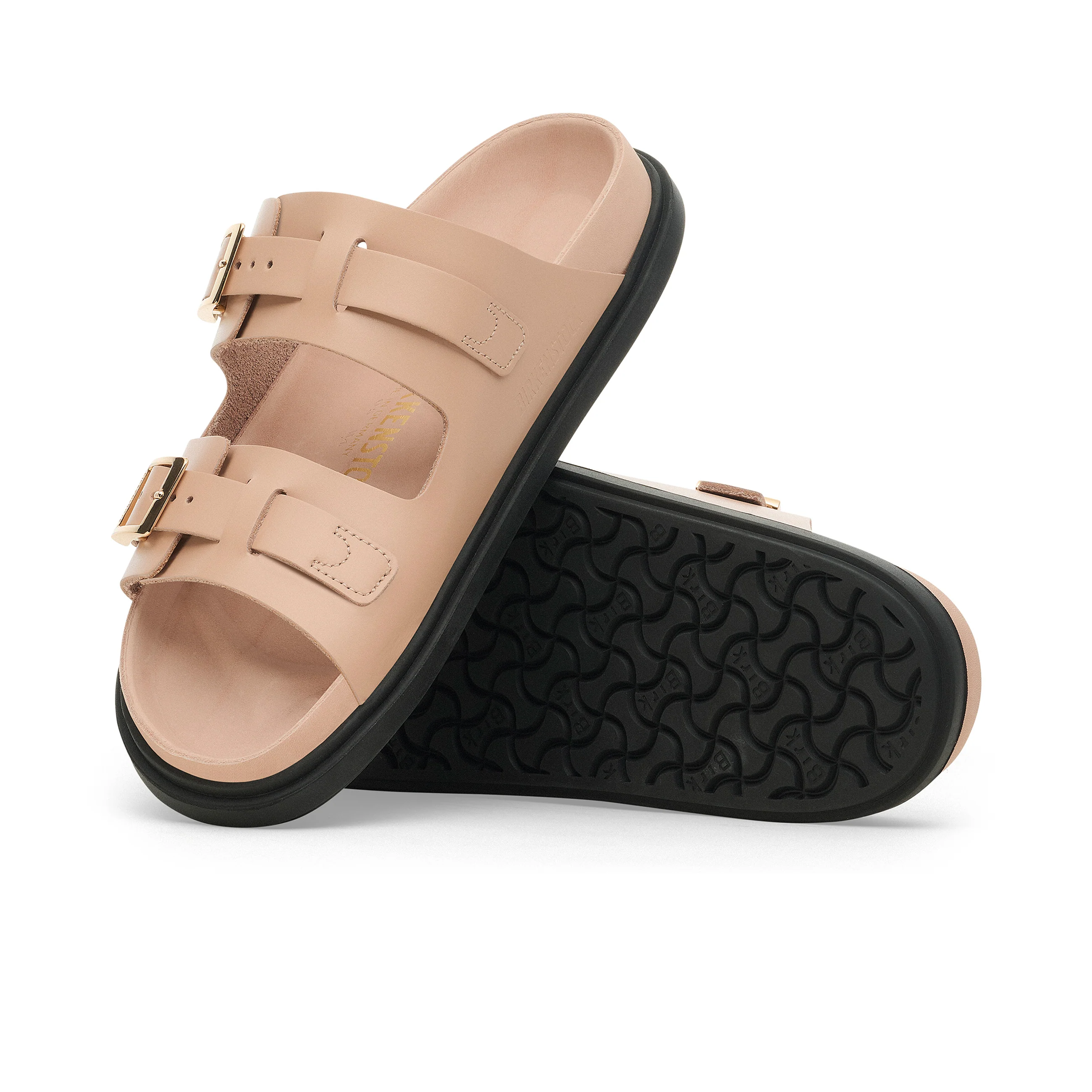 St. Barths Exquisite New Beige Natural Leather - Image 4