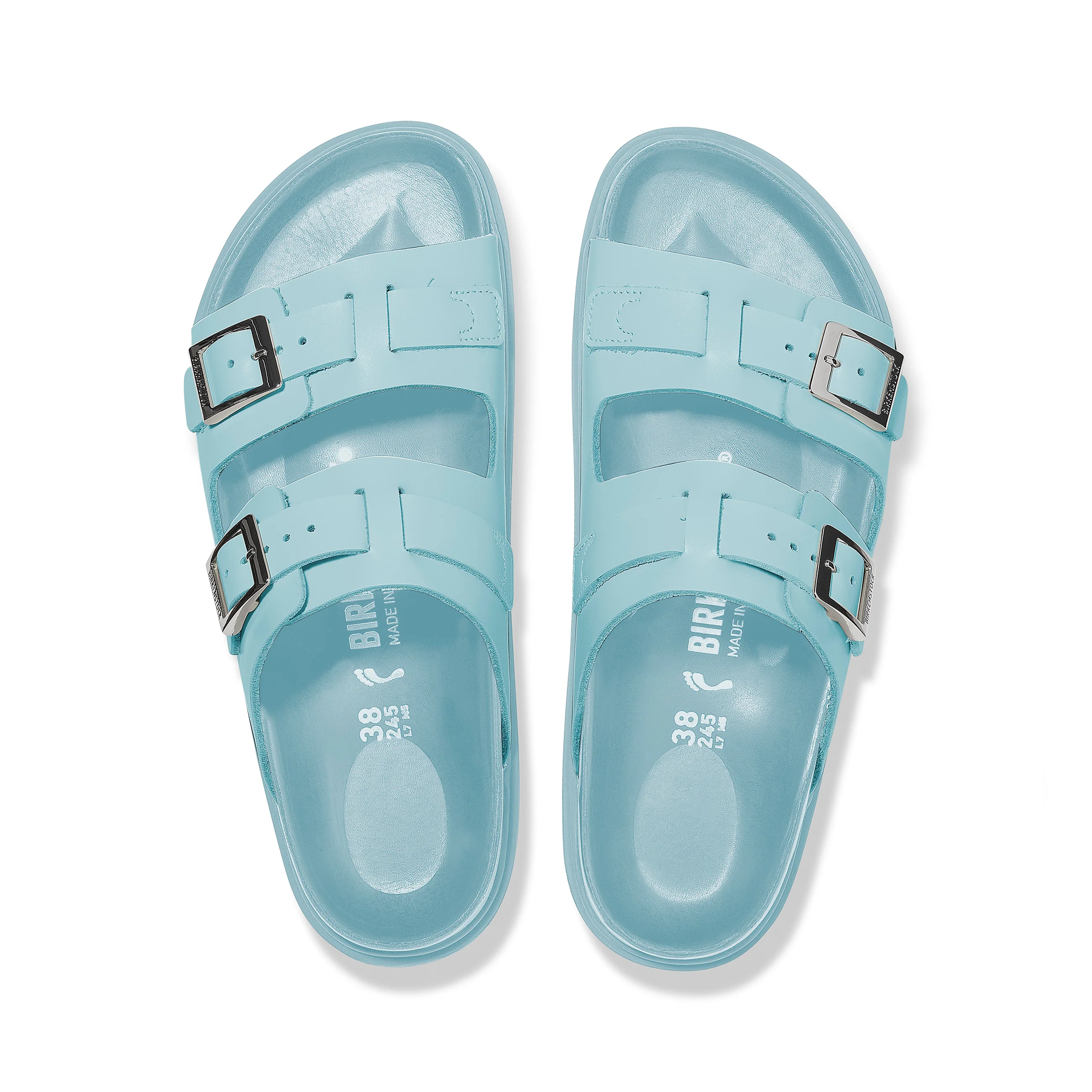 St Barths Mineral Blue Natural Leather - Image 3
