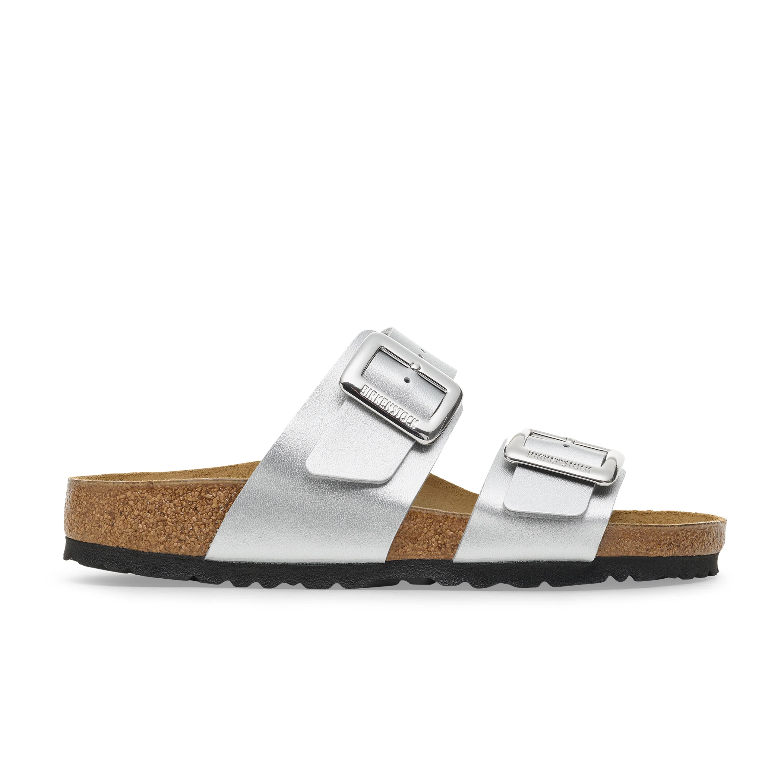 Sydney Cushion Buckle Silver Birko-Flor - Image 2