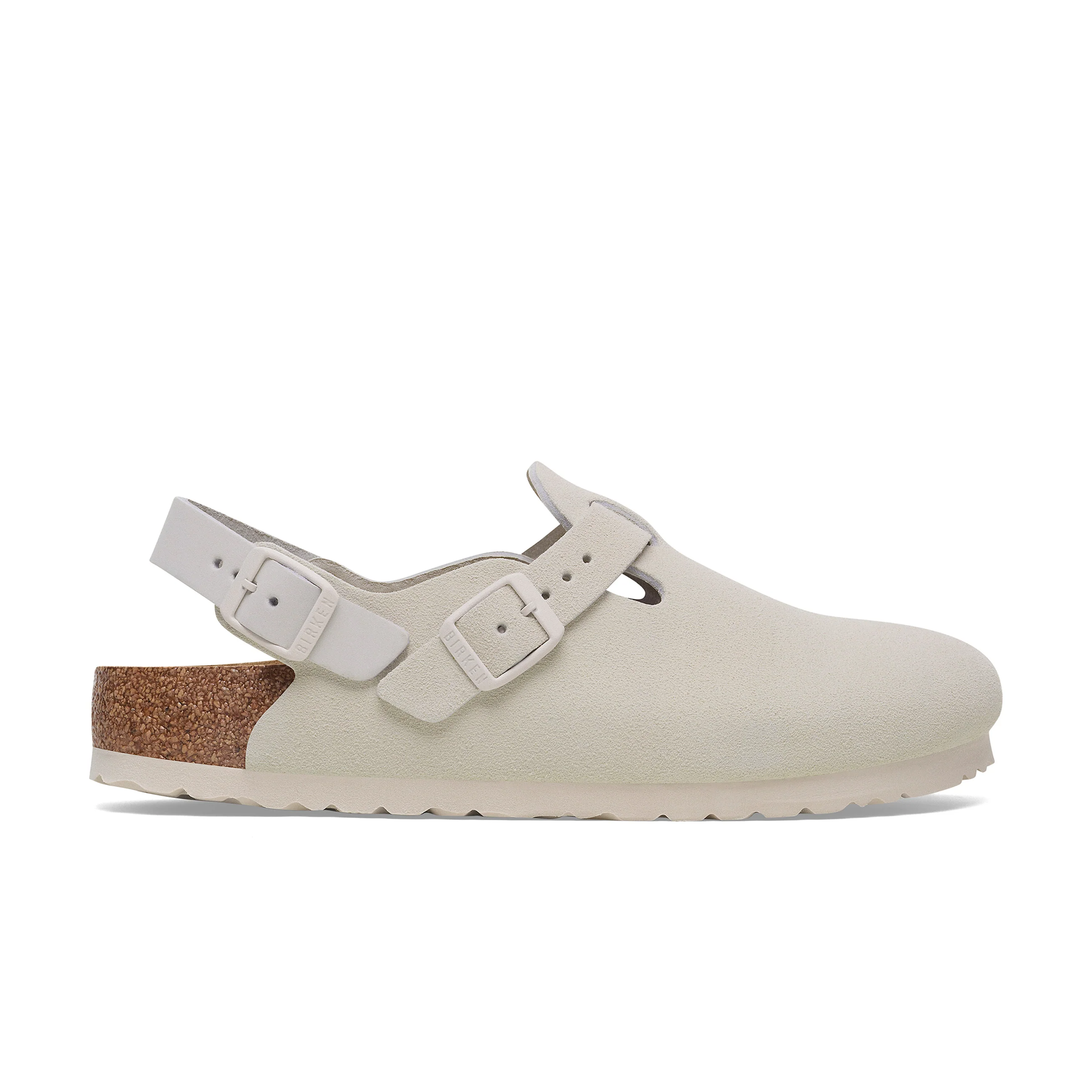 Tokio Antique White Suede Leather - Image 2