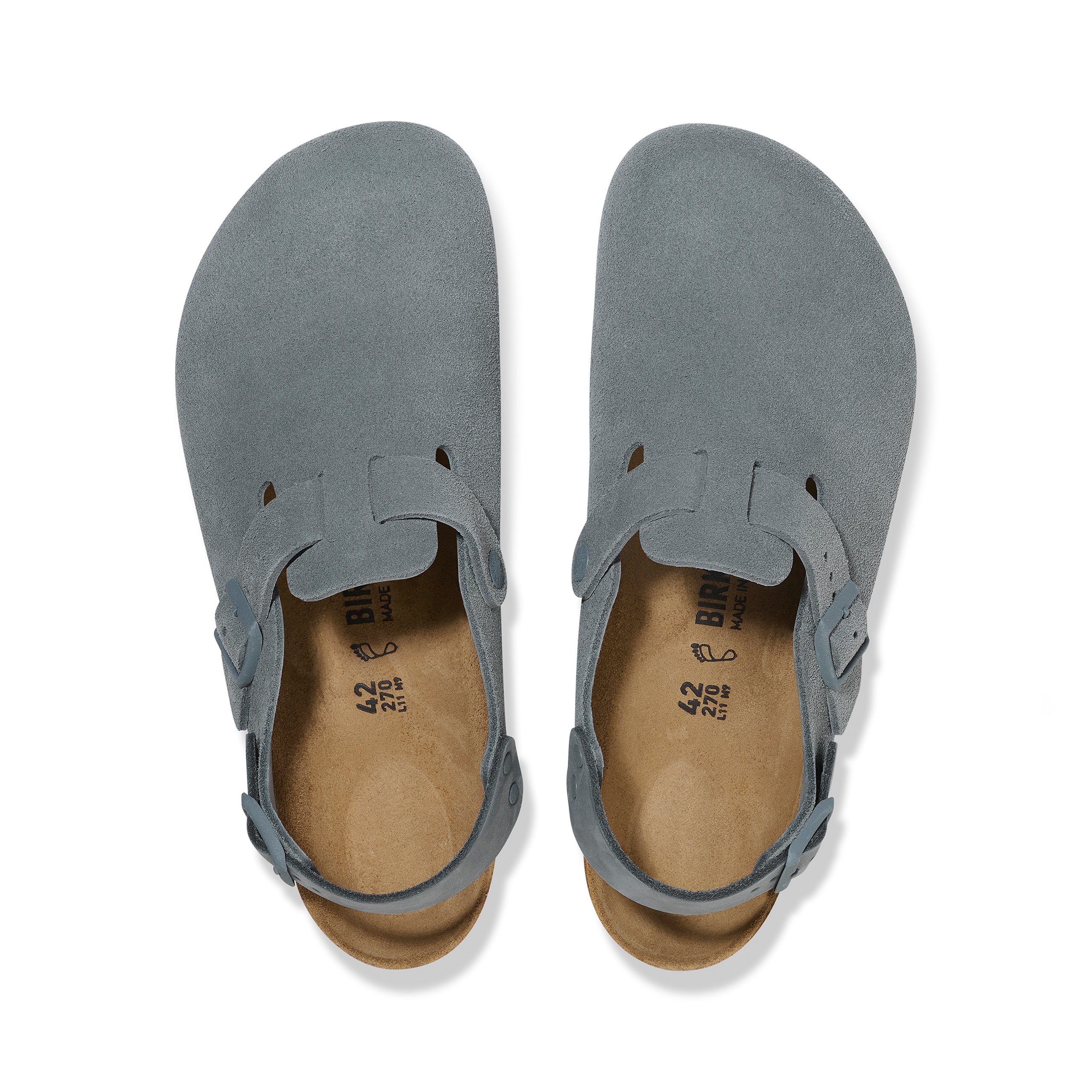 Tokio Basalt Grey Suede Leather - Image 3