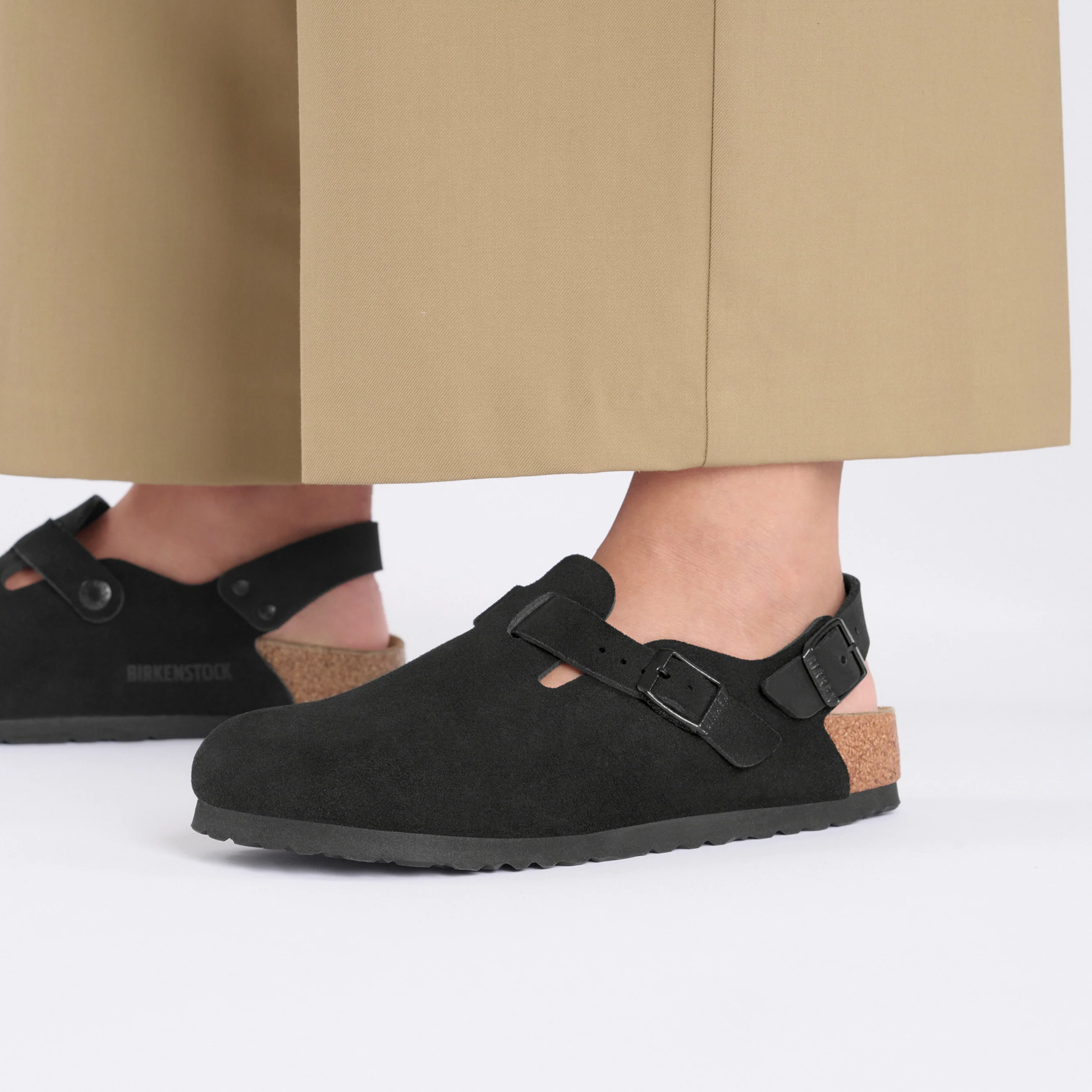 Tokio Black Suede Leather - Image 5