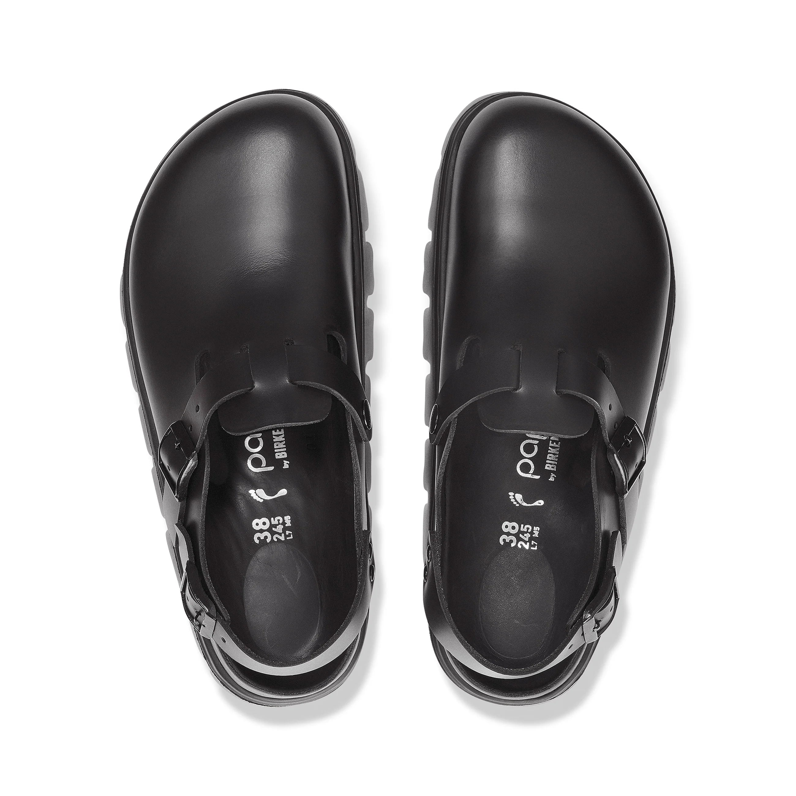 Tokio Chunky Exquisite Black Smooth Leather - Image 3