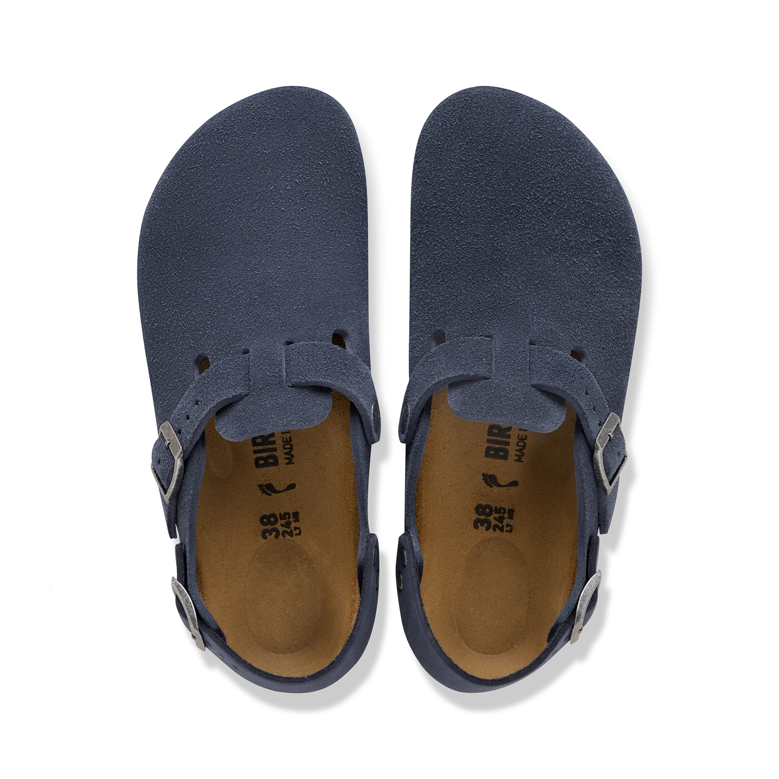Tokio New Navy Suede Leather - Image 4