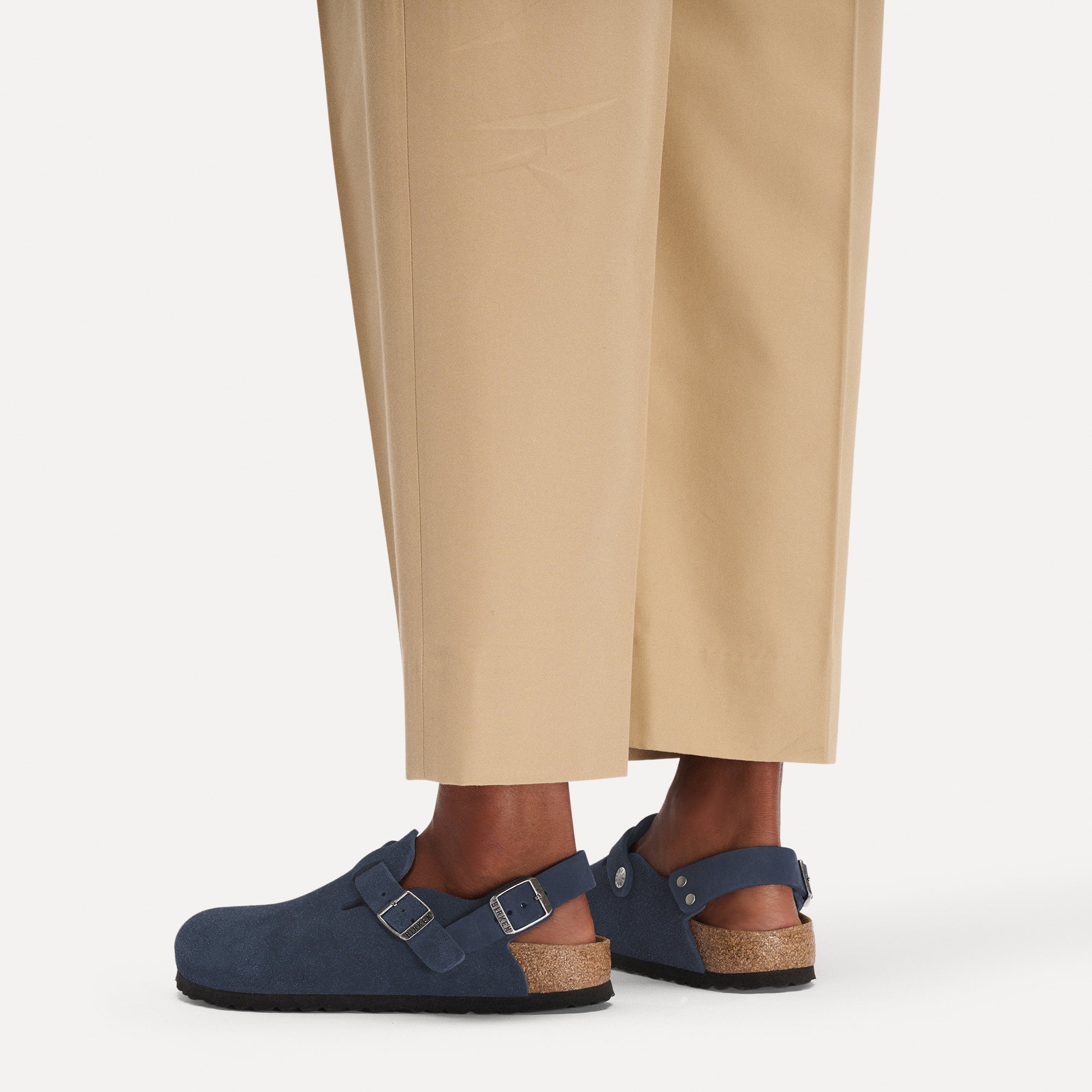 Tokio New Navy Suede Leather - Image 6