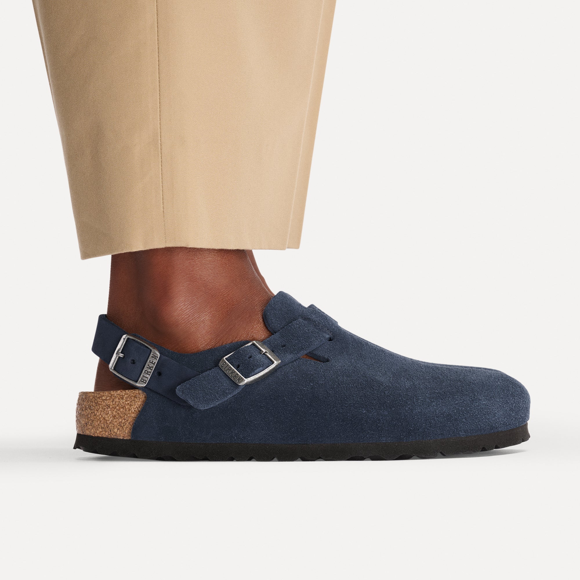 Tokio New Navy Suede Leather - Image 7