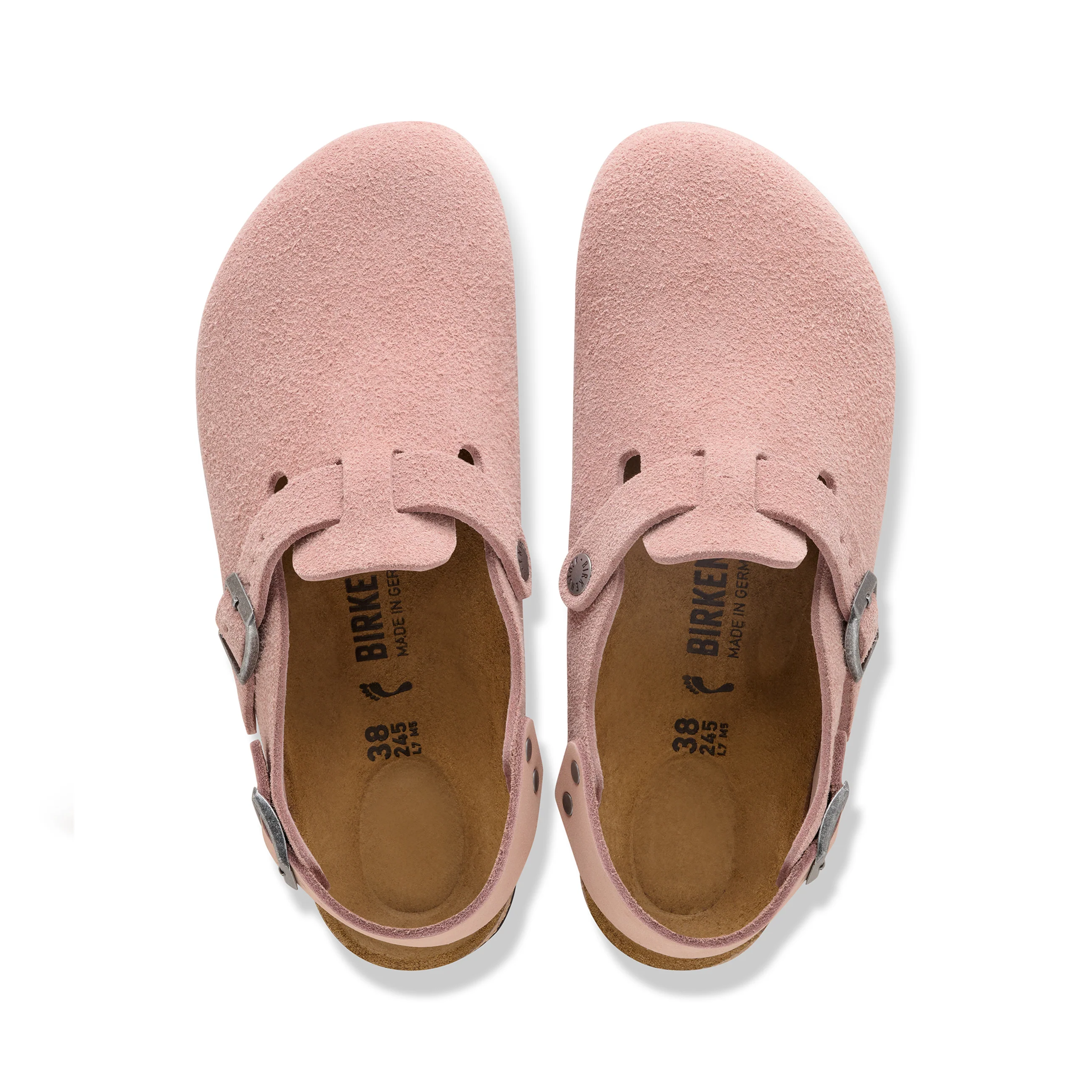 Tokio Pink Clay Suede Leather - Image 3