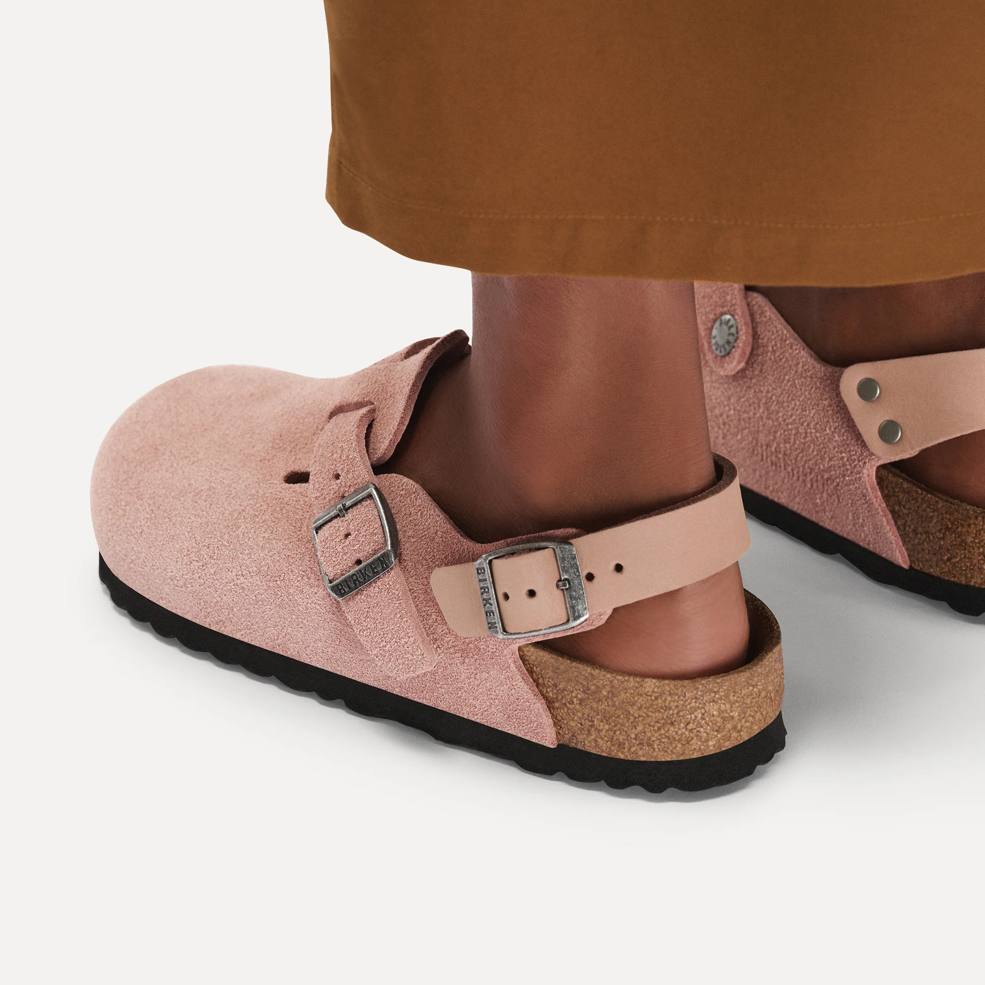 Tokio Pink Clay Suede Leather - Image 7