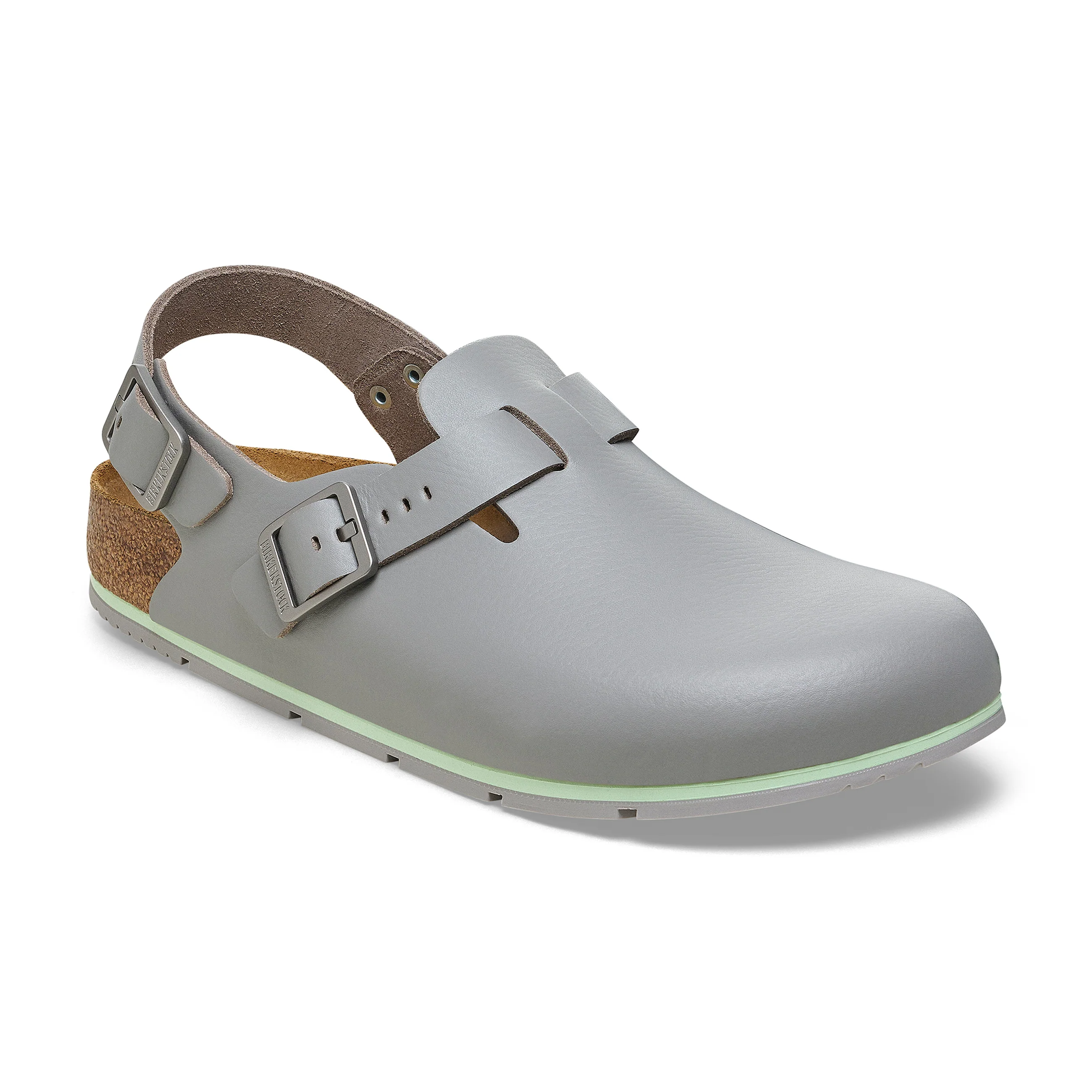 Tokio Pro Grey PU Coated Natural Leather
