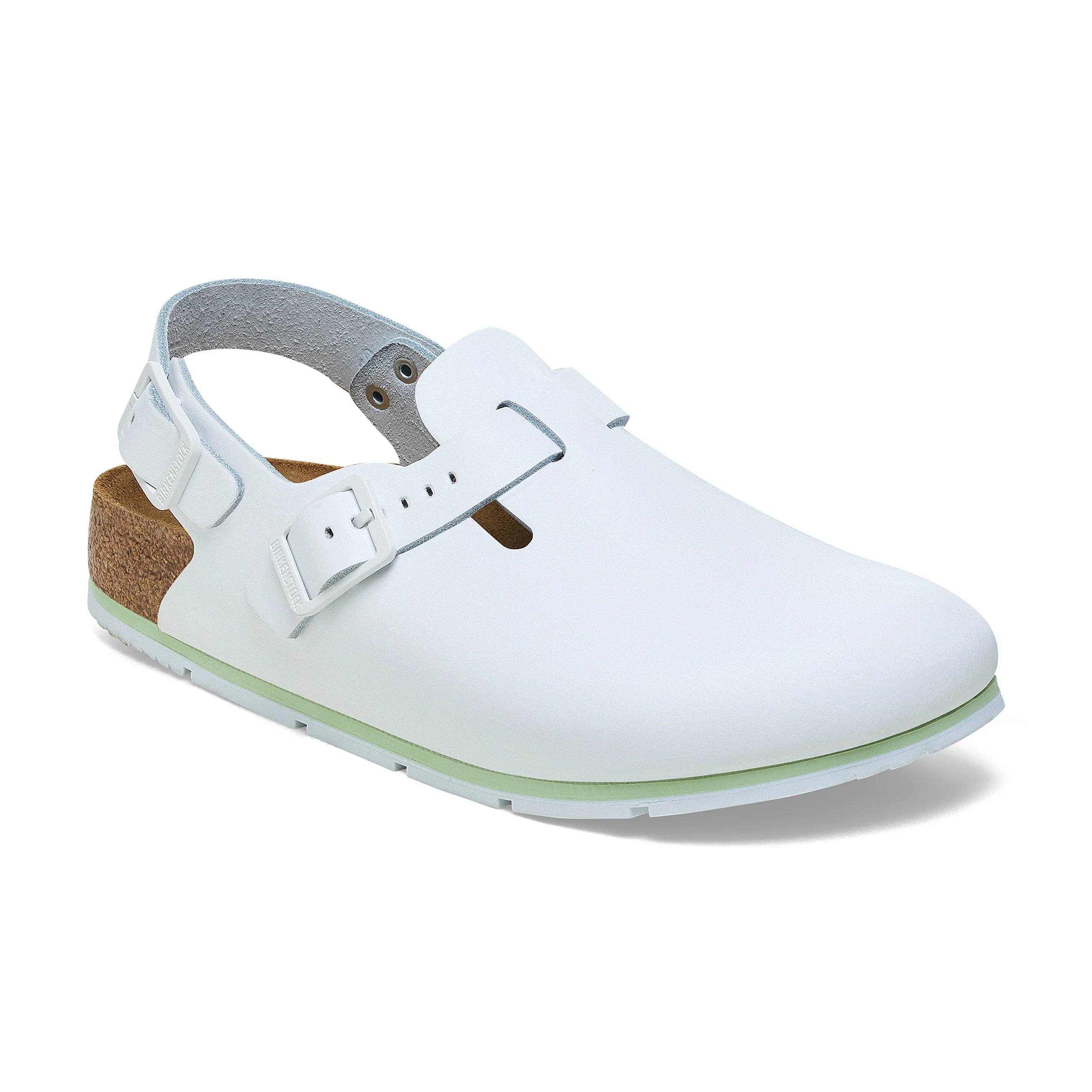 Tokio Pro White PU Coated Natural Leather