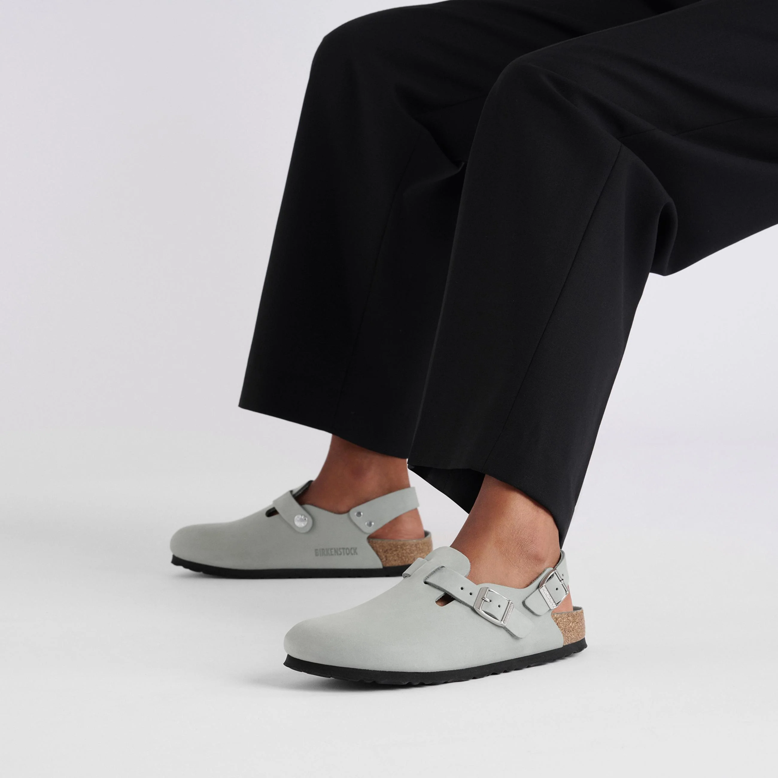 Tokio Semi-Exquisite Pure Sage Nubuck Leather - Image 4