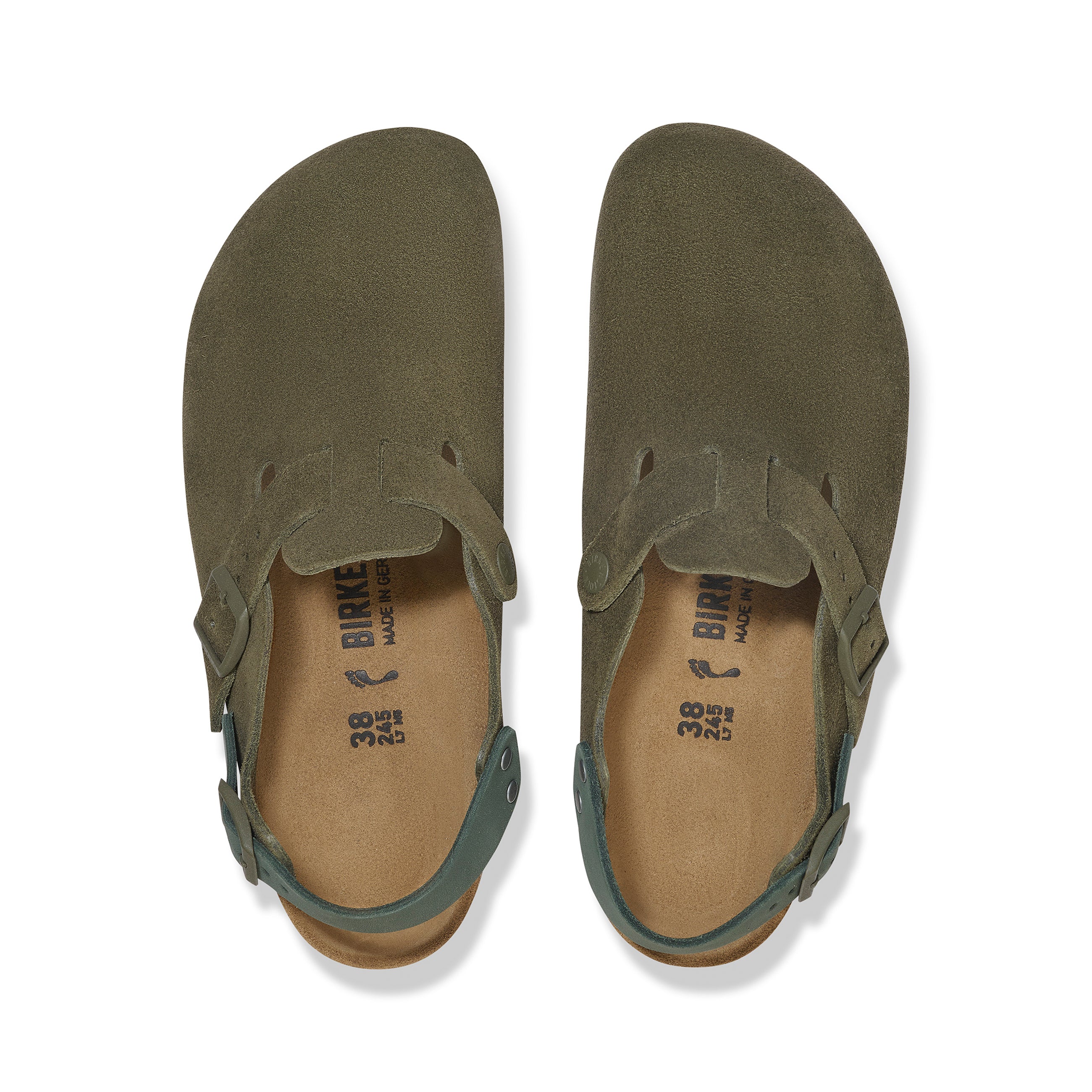 Tokio Thyme Suede Leather - Image 3