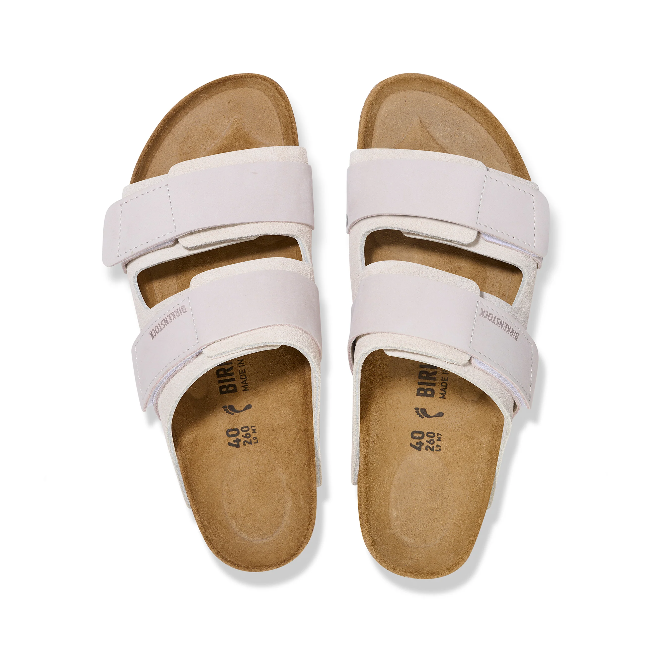 Uji Antique White Suede Leather - Image 3