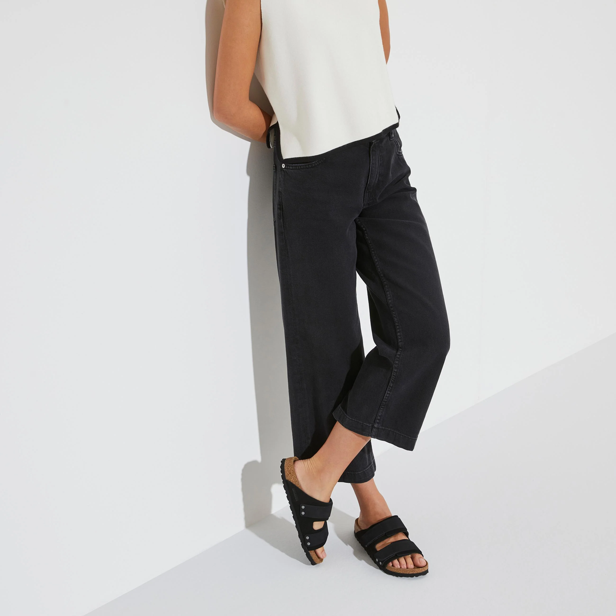 Uji Black Suede Leather - Image 5