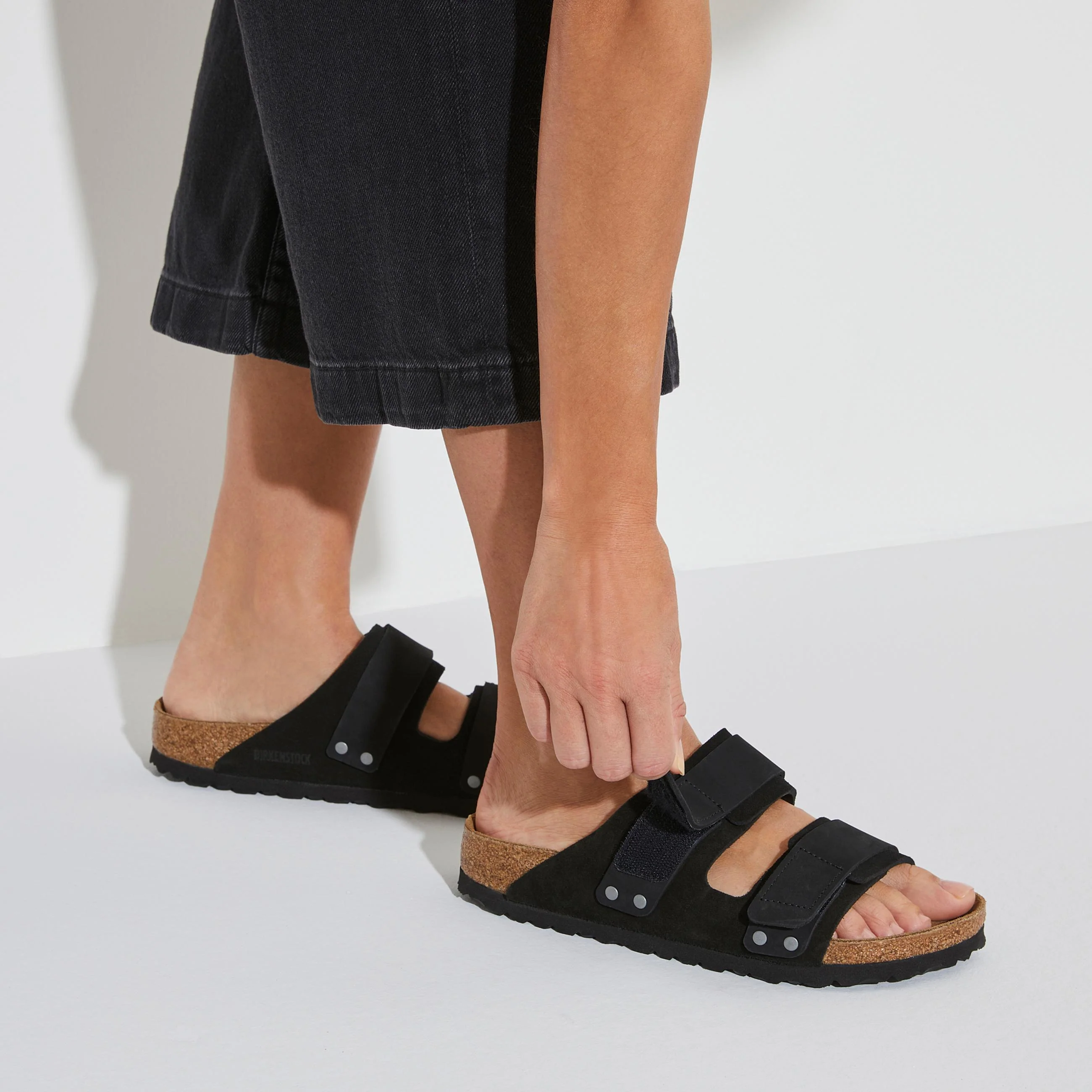 Uji Black Suede Leather - Image 6