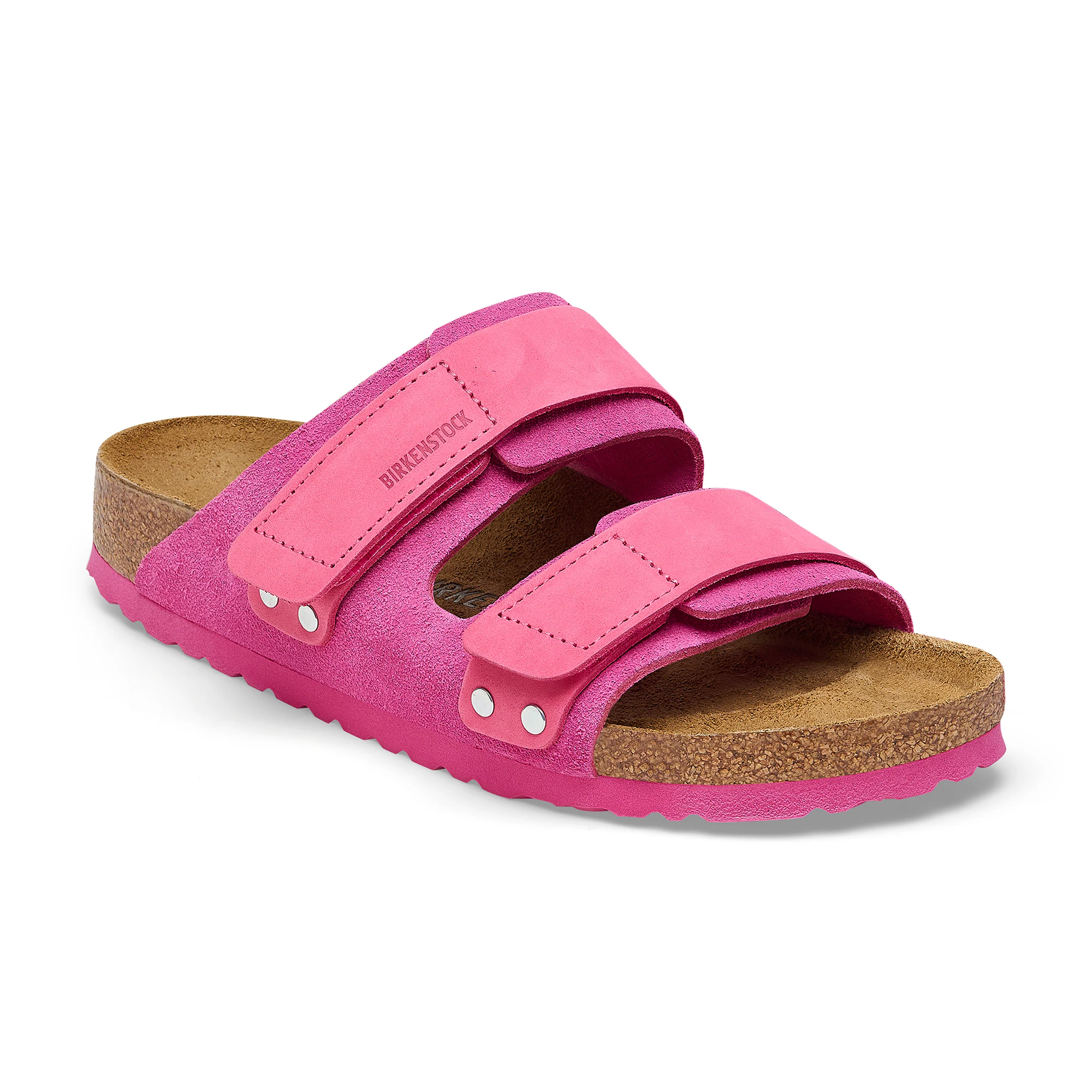 Uji Fuchsia Tulip Nubuck/Suede Leather