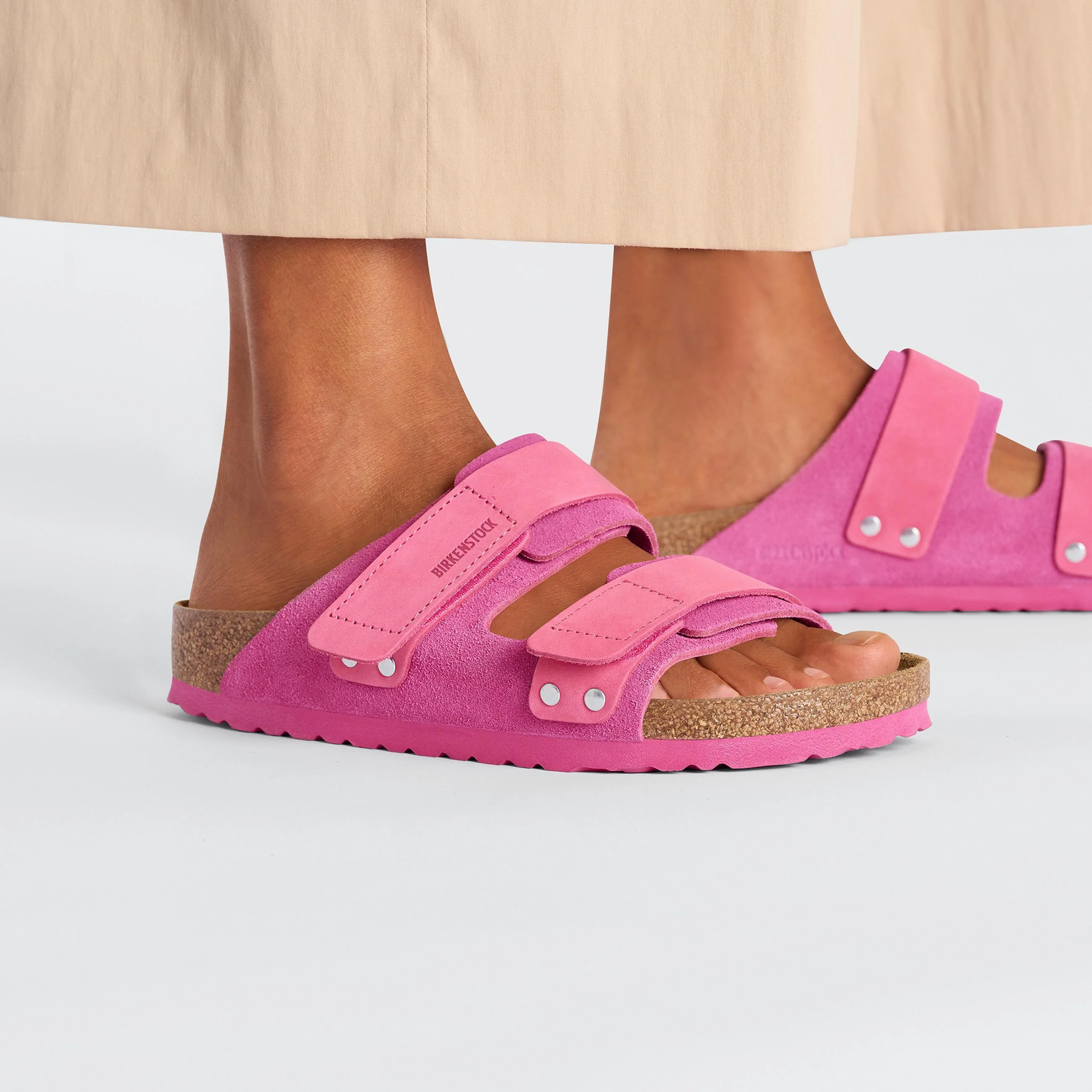 Uji Fuchsia Tulip Nubuck/Suede Leather - Image 6