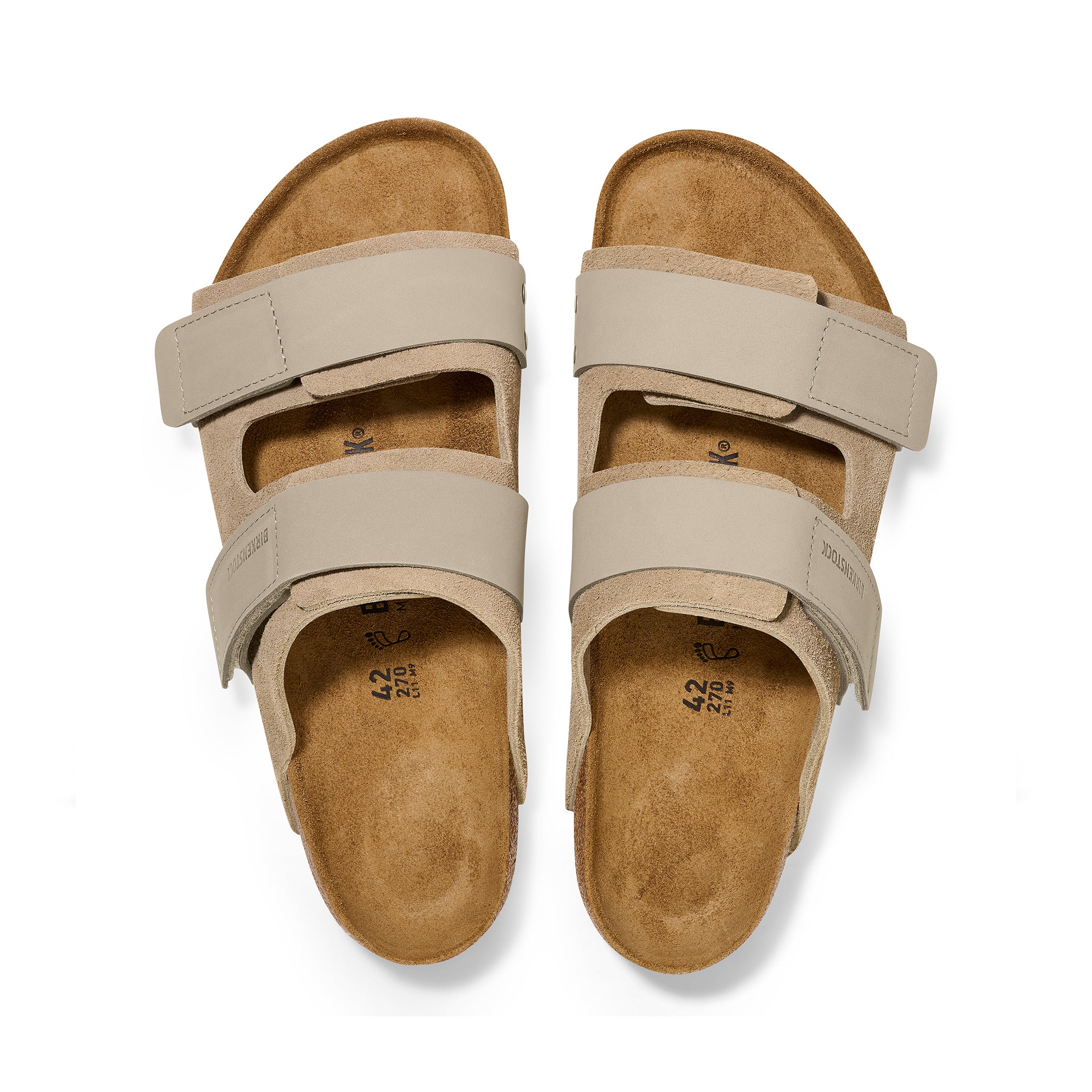 Uji Taupe Nubuck/Suede Leather - Image 4