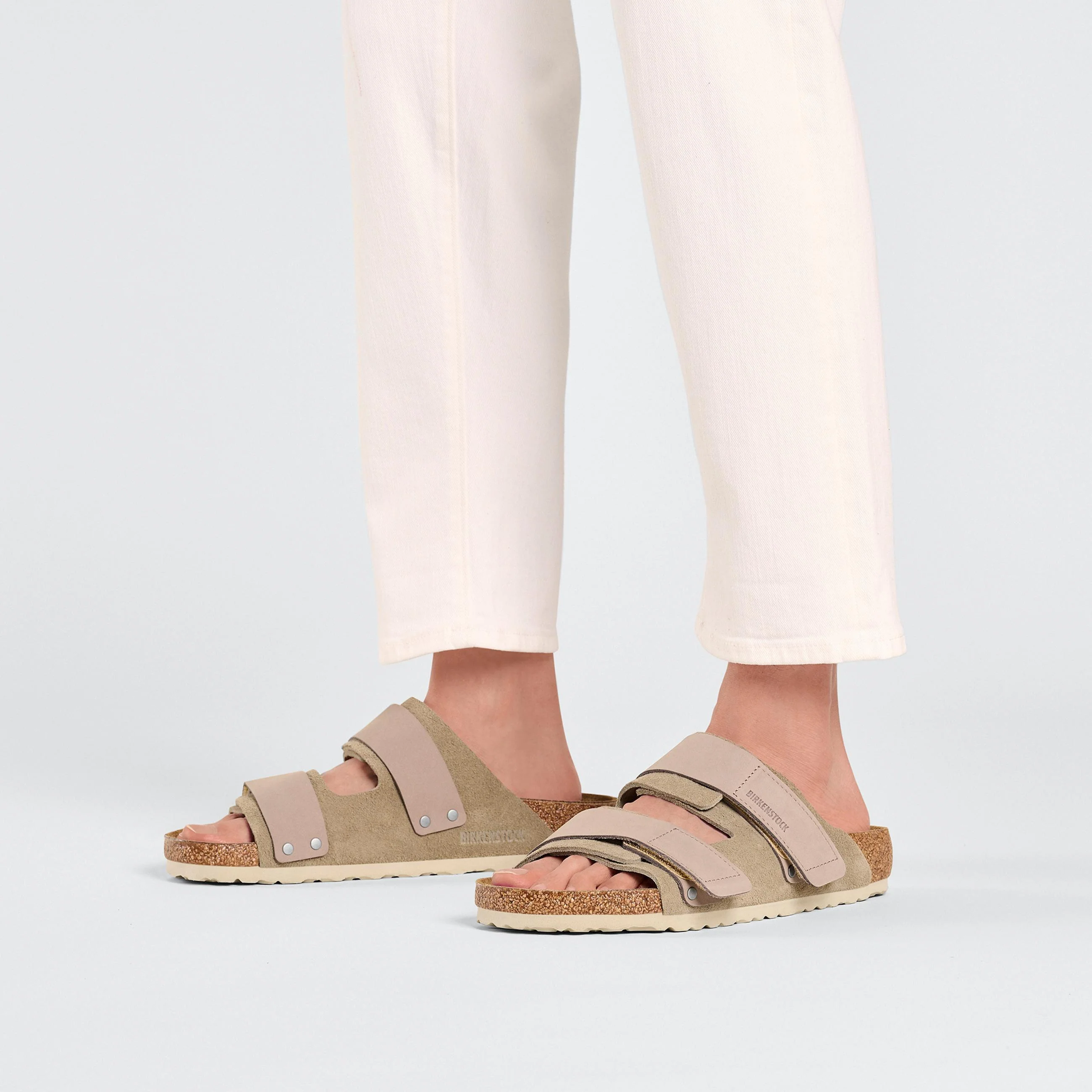 Uji Taupe Nubuck/Suede Leather - Image 5