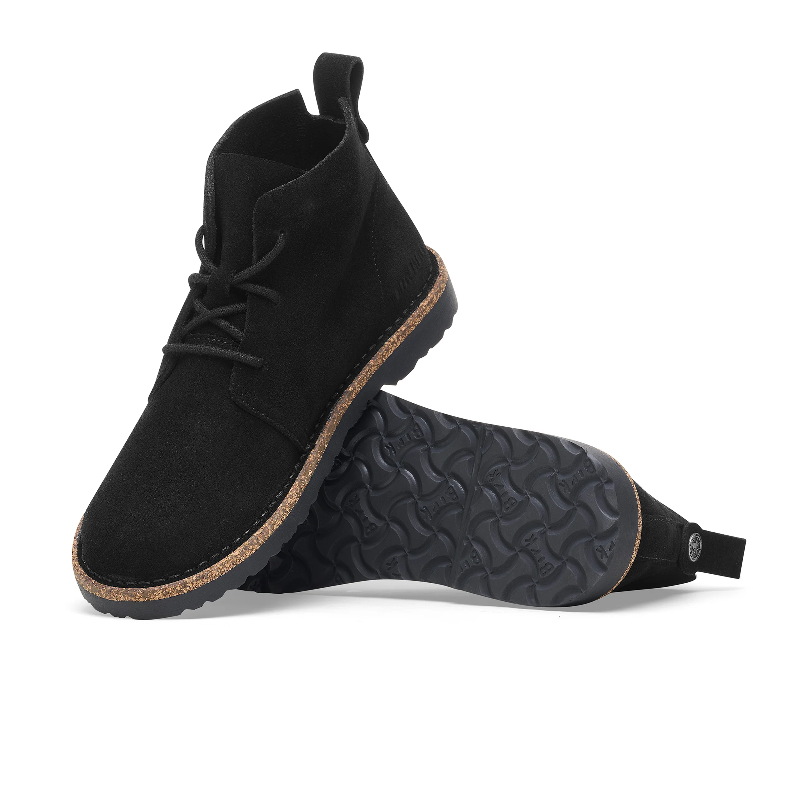 Uppsala Mid Black Suede Leather - Image 4