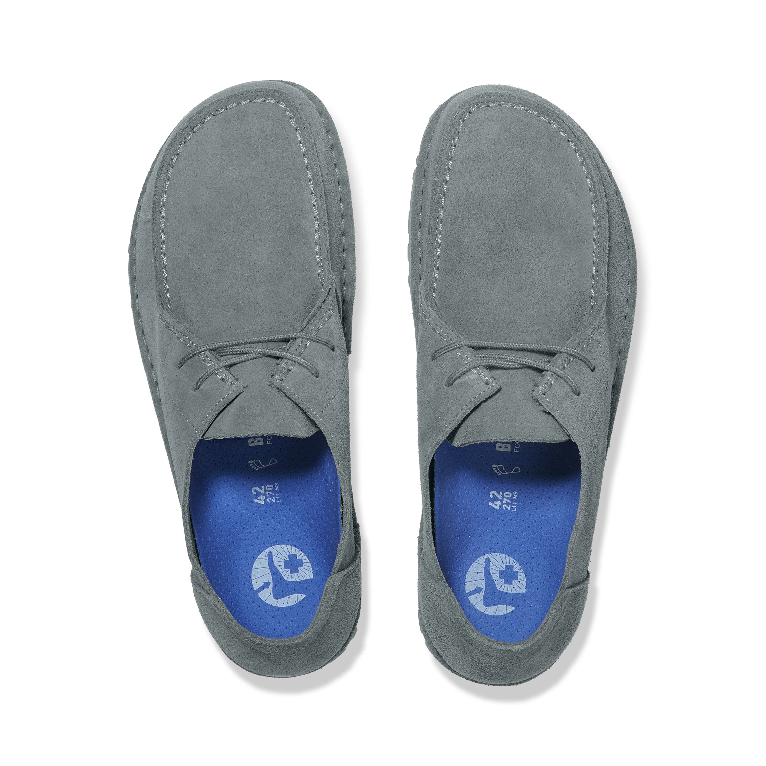 Utti Lace Basalt Grey Suede Leather - Image 3