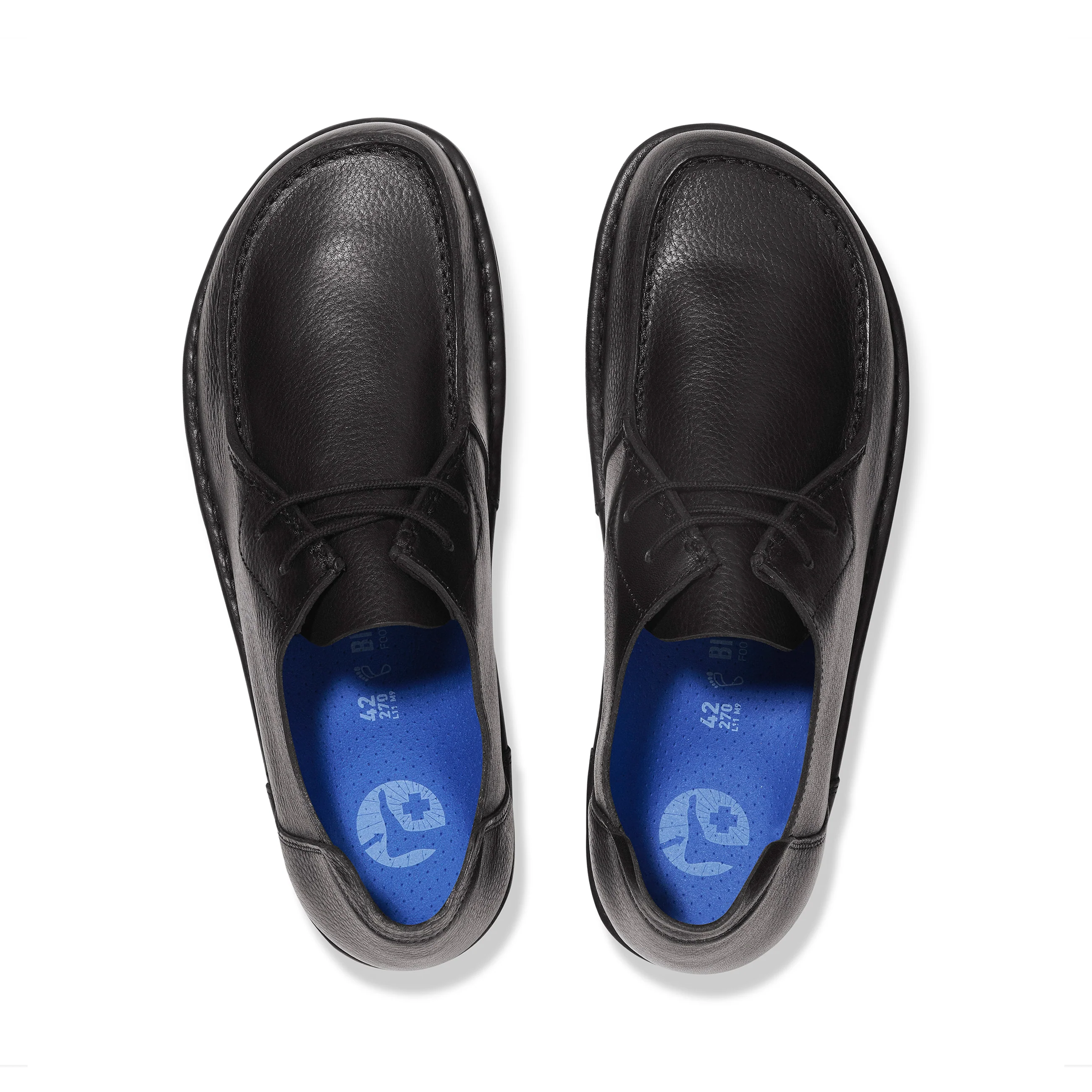 Utti Lace Black Grained Leather - Image 3