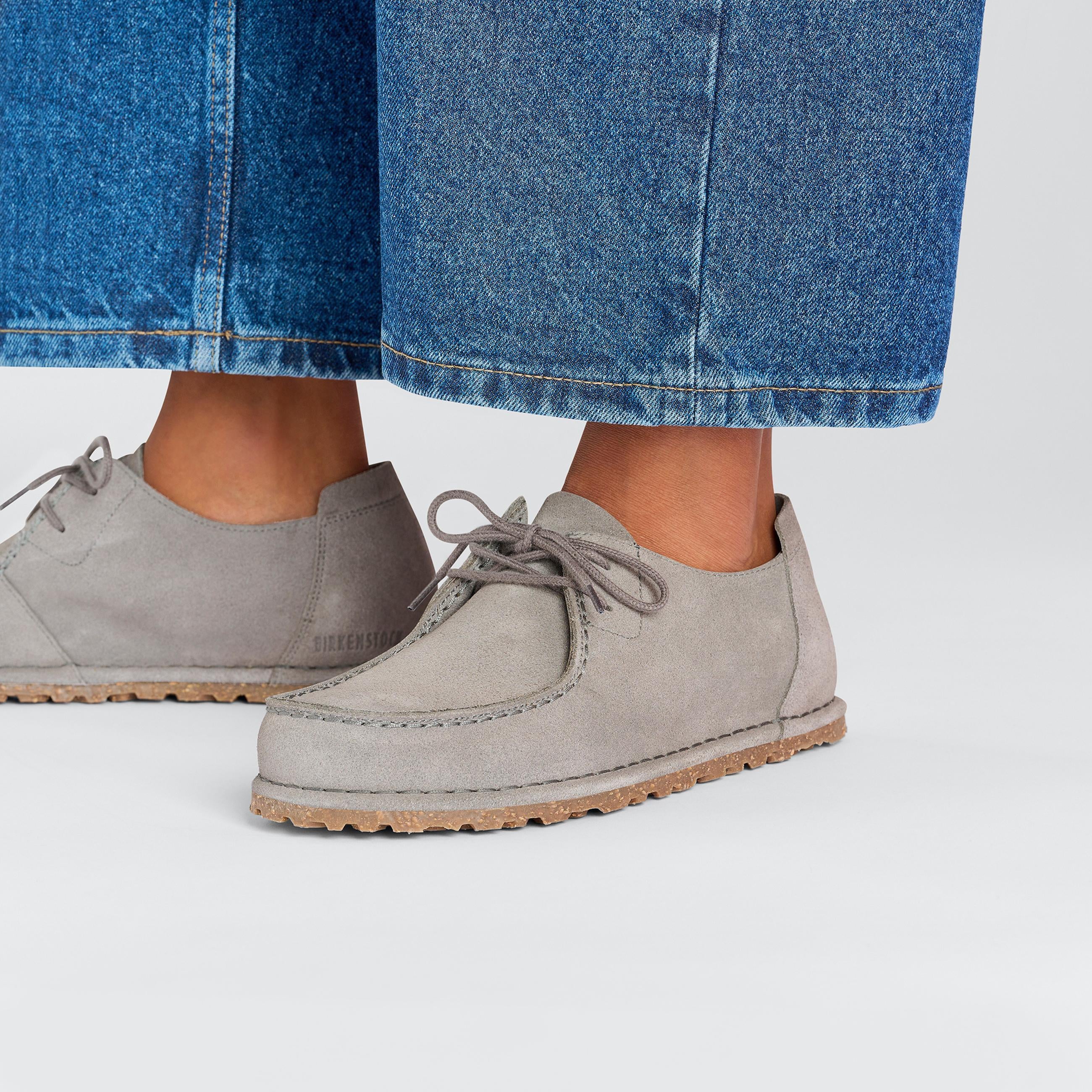 Utti Lace Whale Grey Suede Leather - Image 6