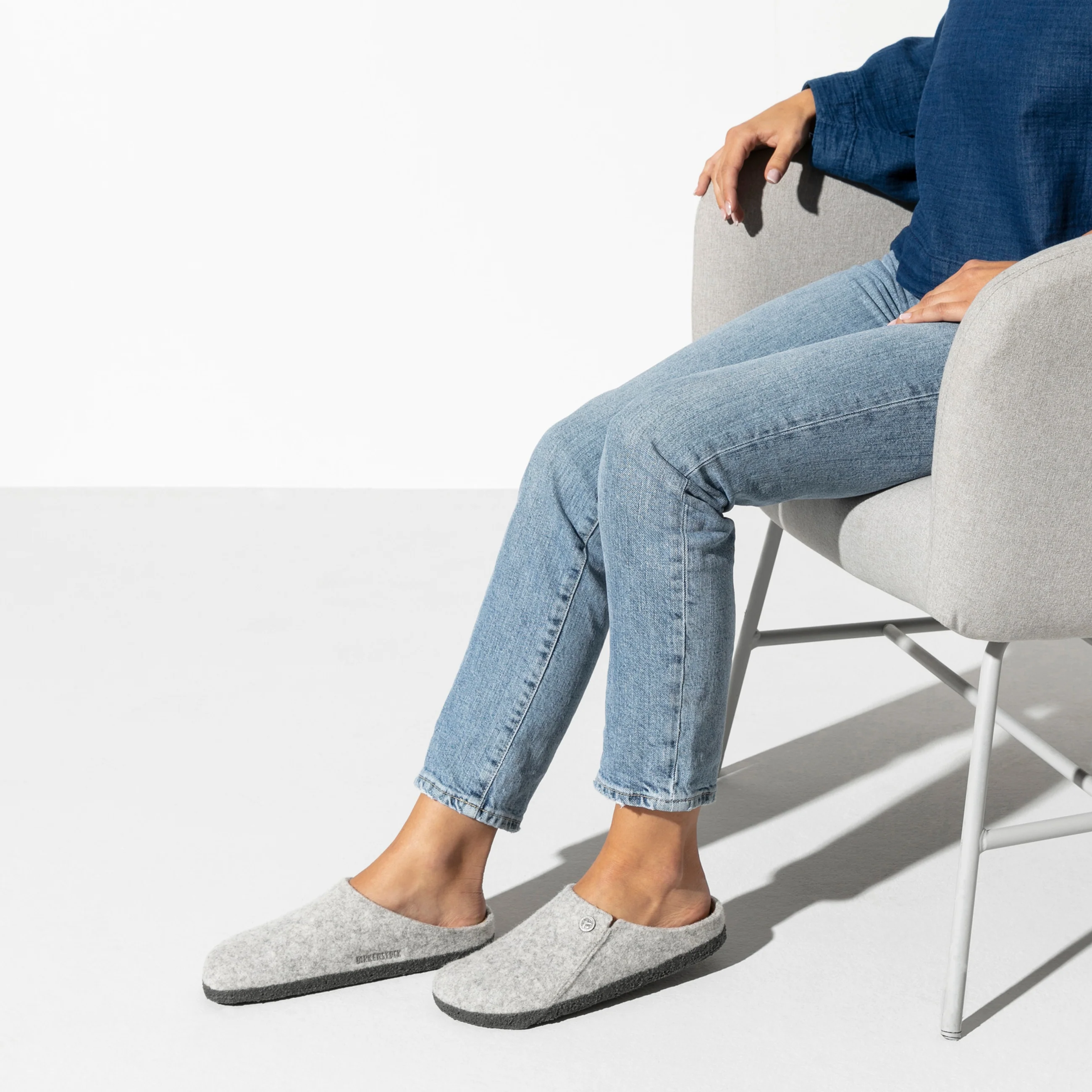 Zermatt Light Grey Wool Felt - Image 5