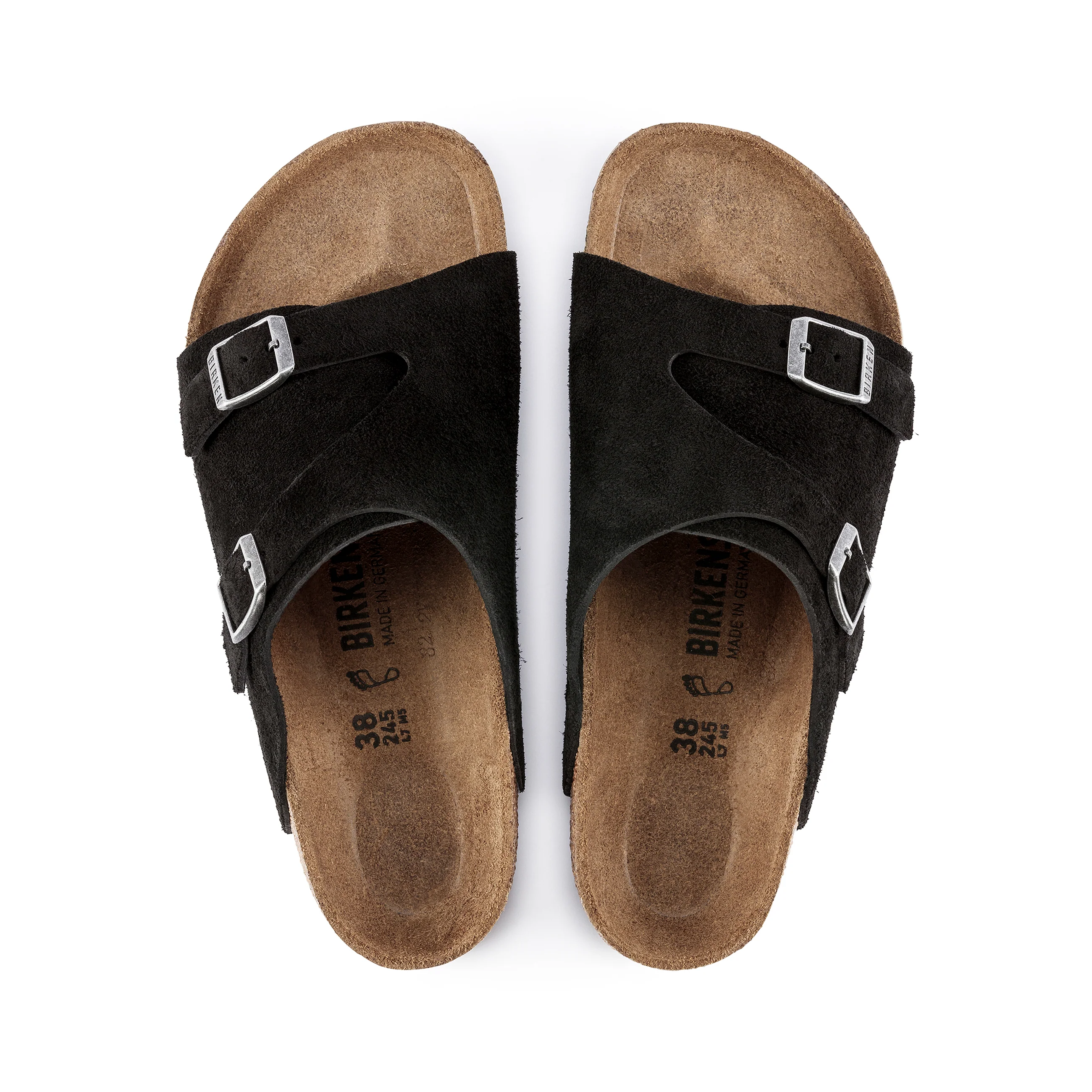 Zurich Black Suede Leather - Image 3