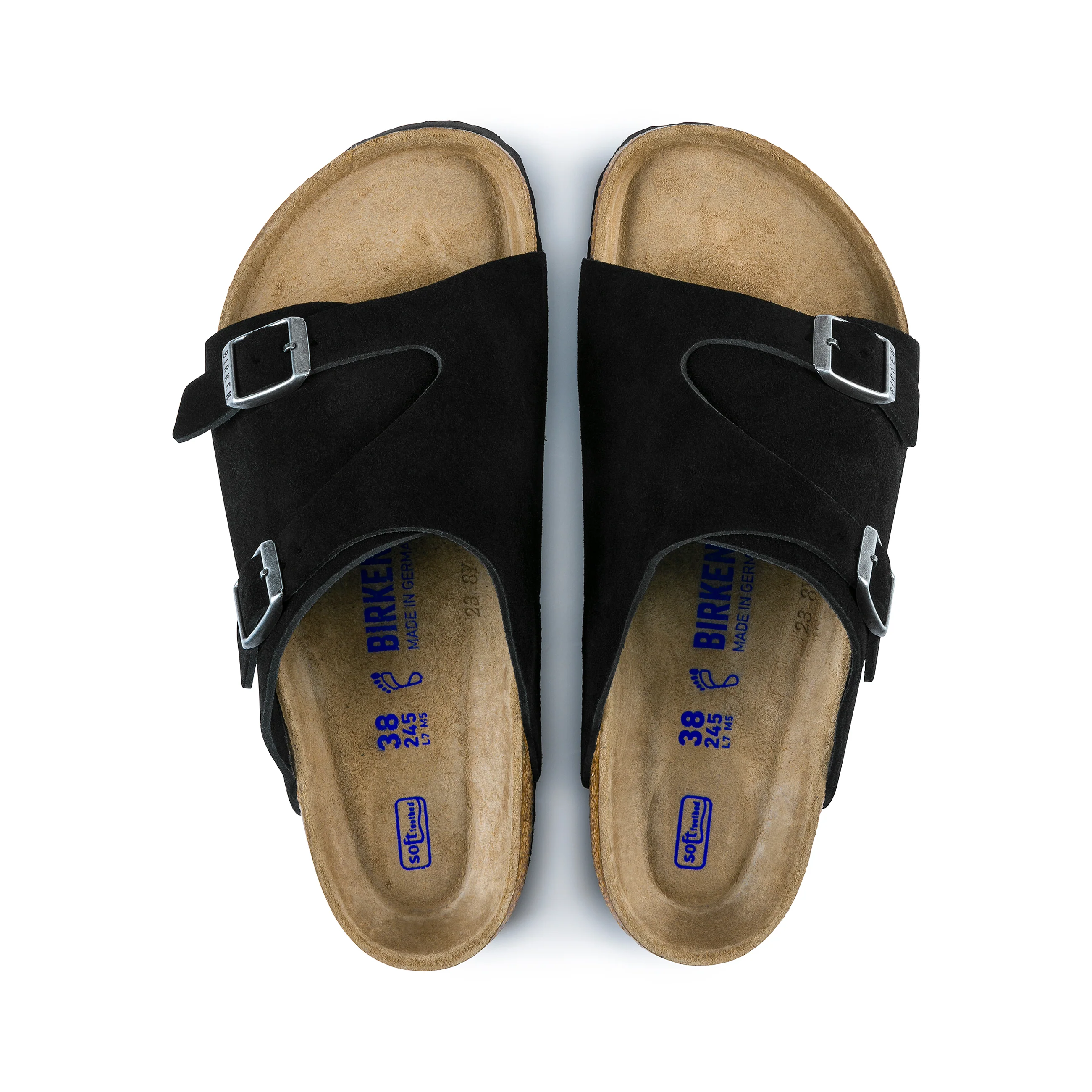 Zurich SFB Black Suede Leather - Image 3