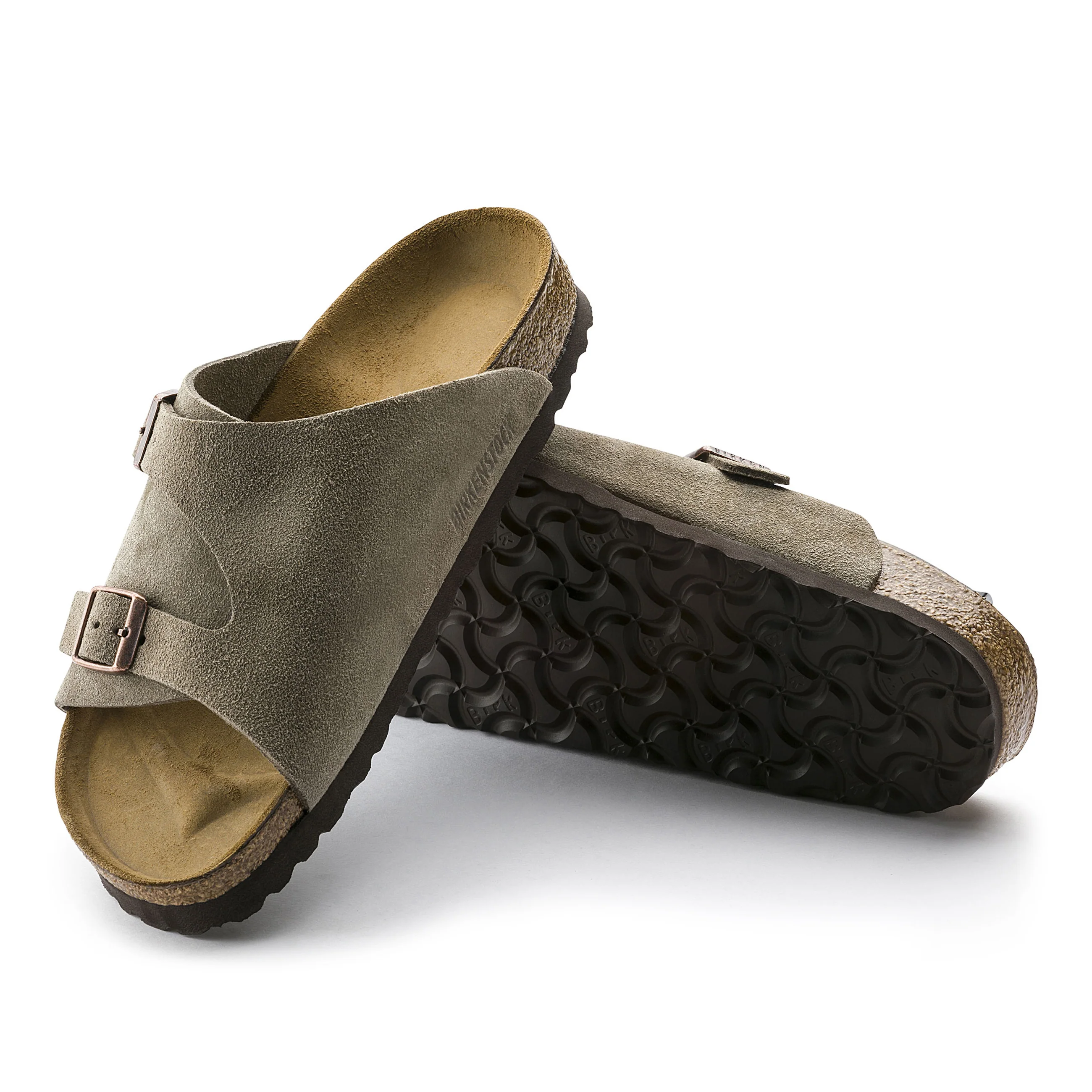 Zurich SFB Taupe Suede Leather - Image 4
