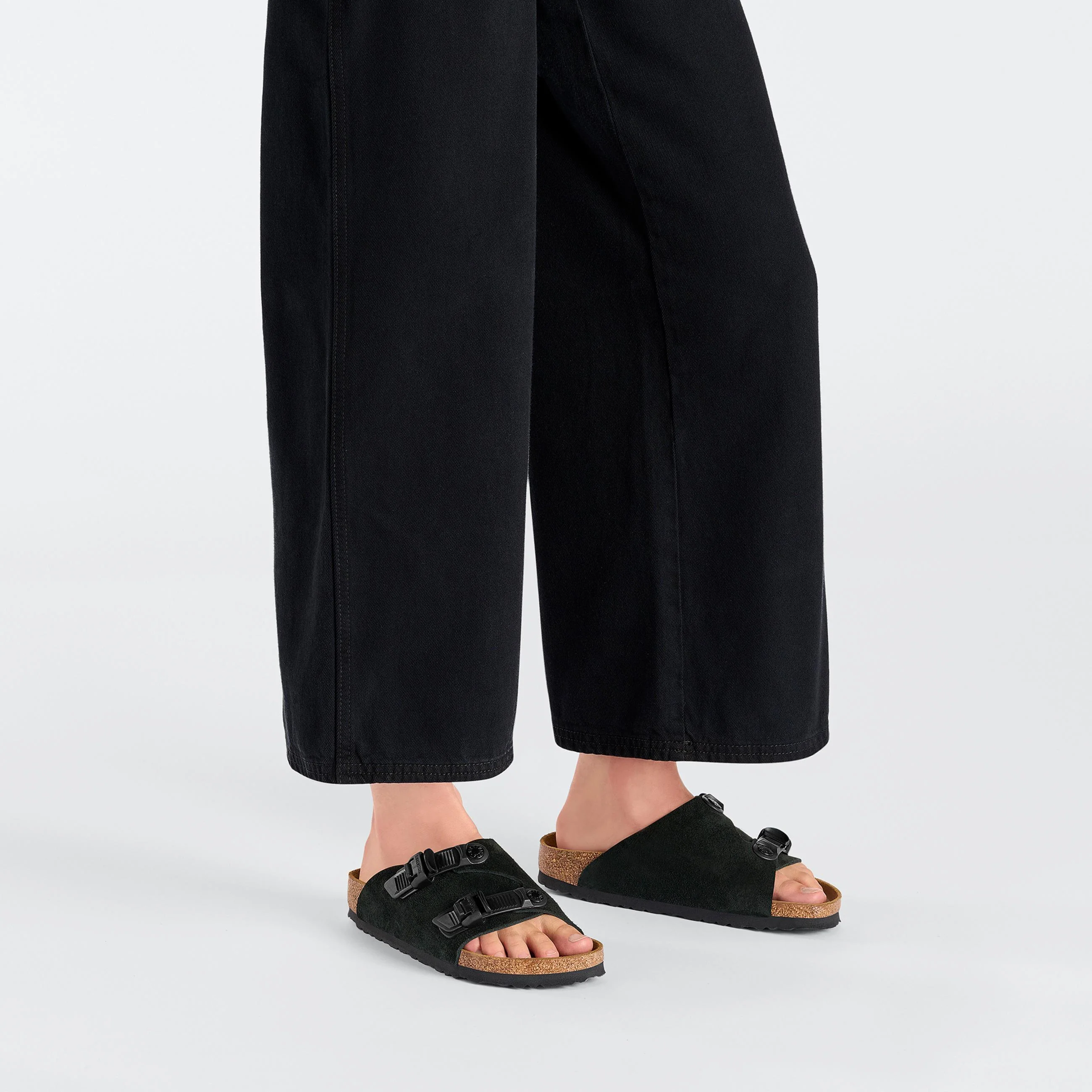 Zurich Tech Black Suede Leather - Image 5